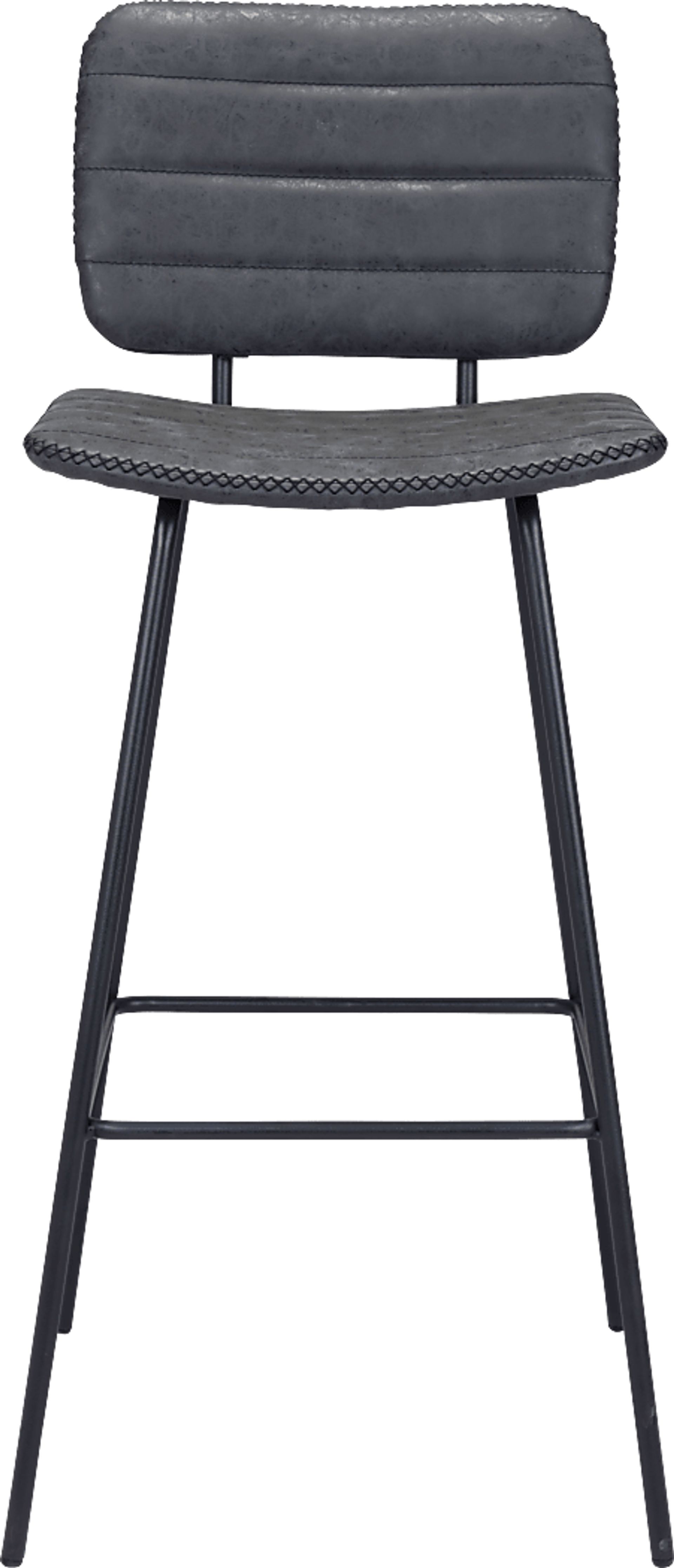 Carylynn Black Bar Height Stool, Set of 2 - Image 5