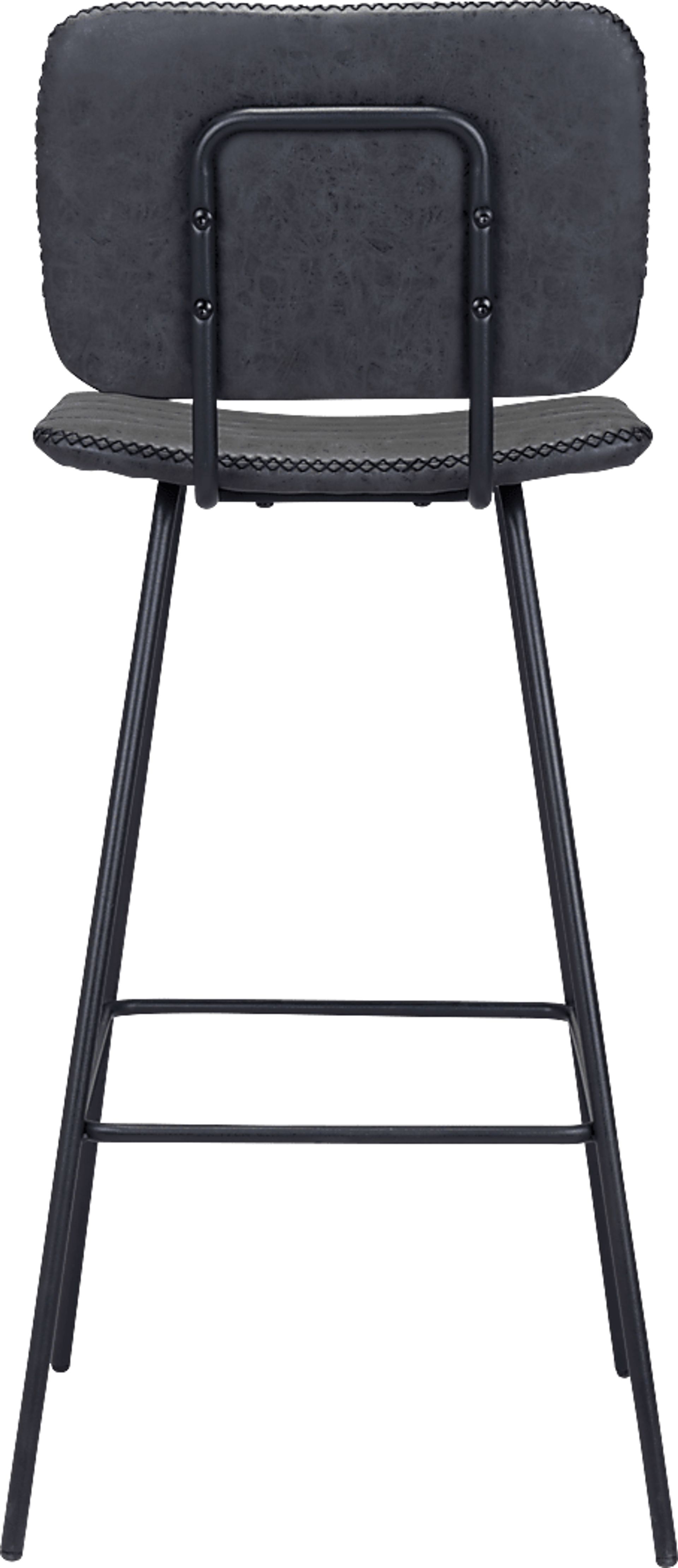 Carylynn Black Bar Height Stool, Set of 2 - Image 6