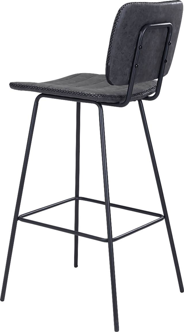 Carylynn Black Bar Height Stool, Set of 2 - Thumbnail - Image 7