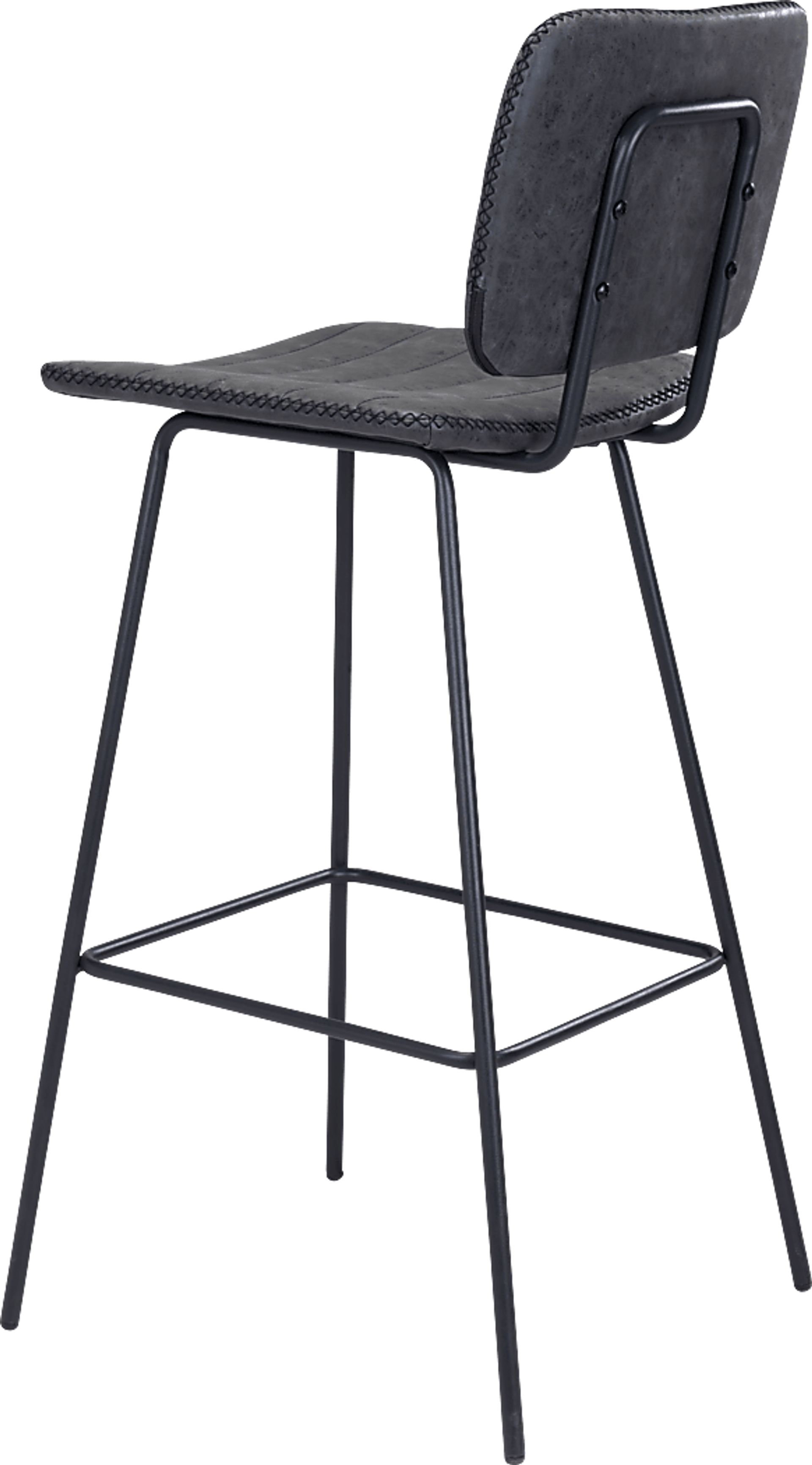 Carylynn Black Bar Height Stool, Set of 2 - Image 7