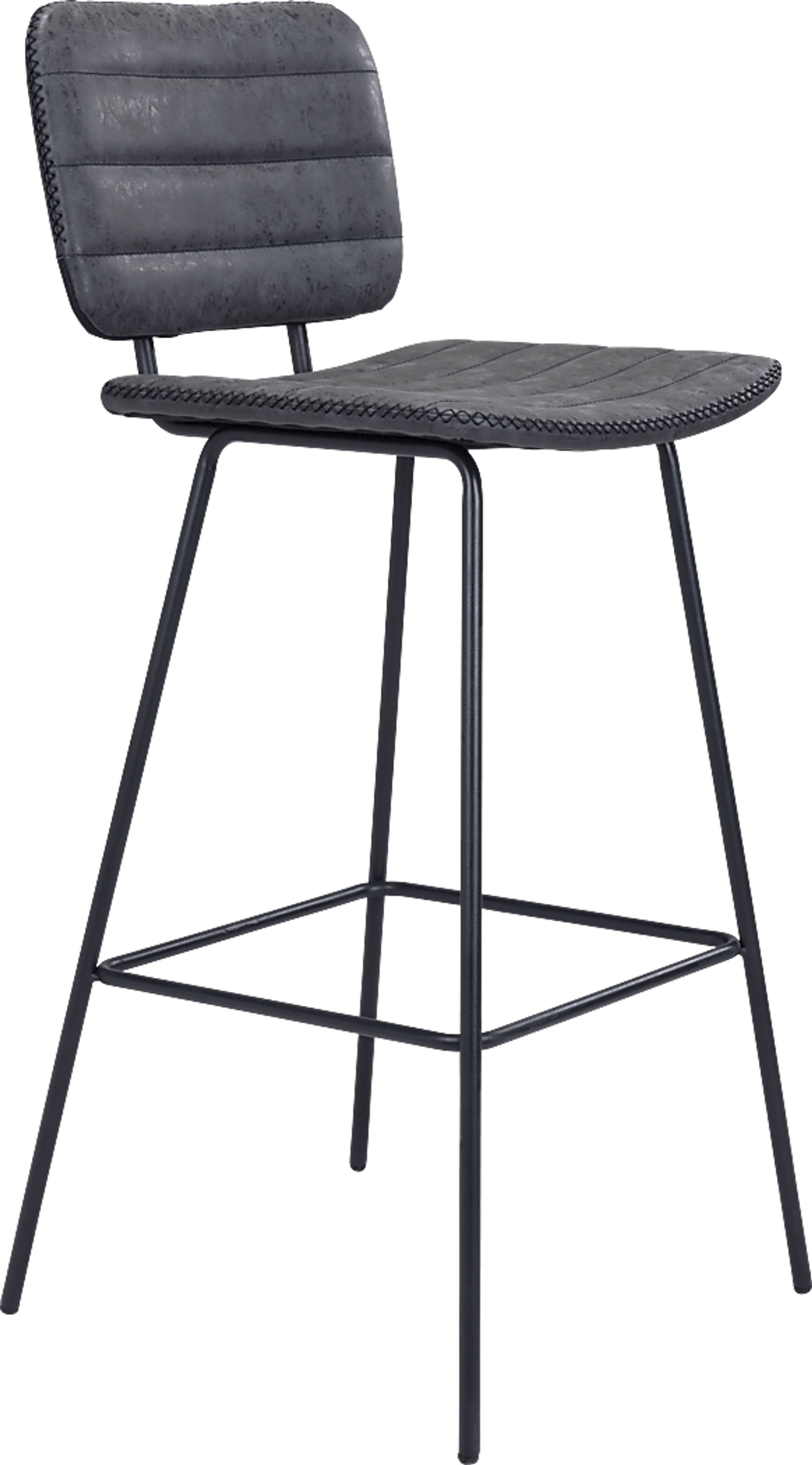 Carylynn Black Bar Height Stool, Set of 2 - Image 8