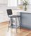 Carylynn Black Counter Height Stool, Set of 2