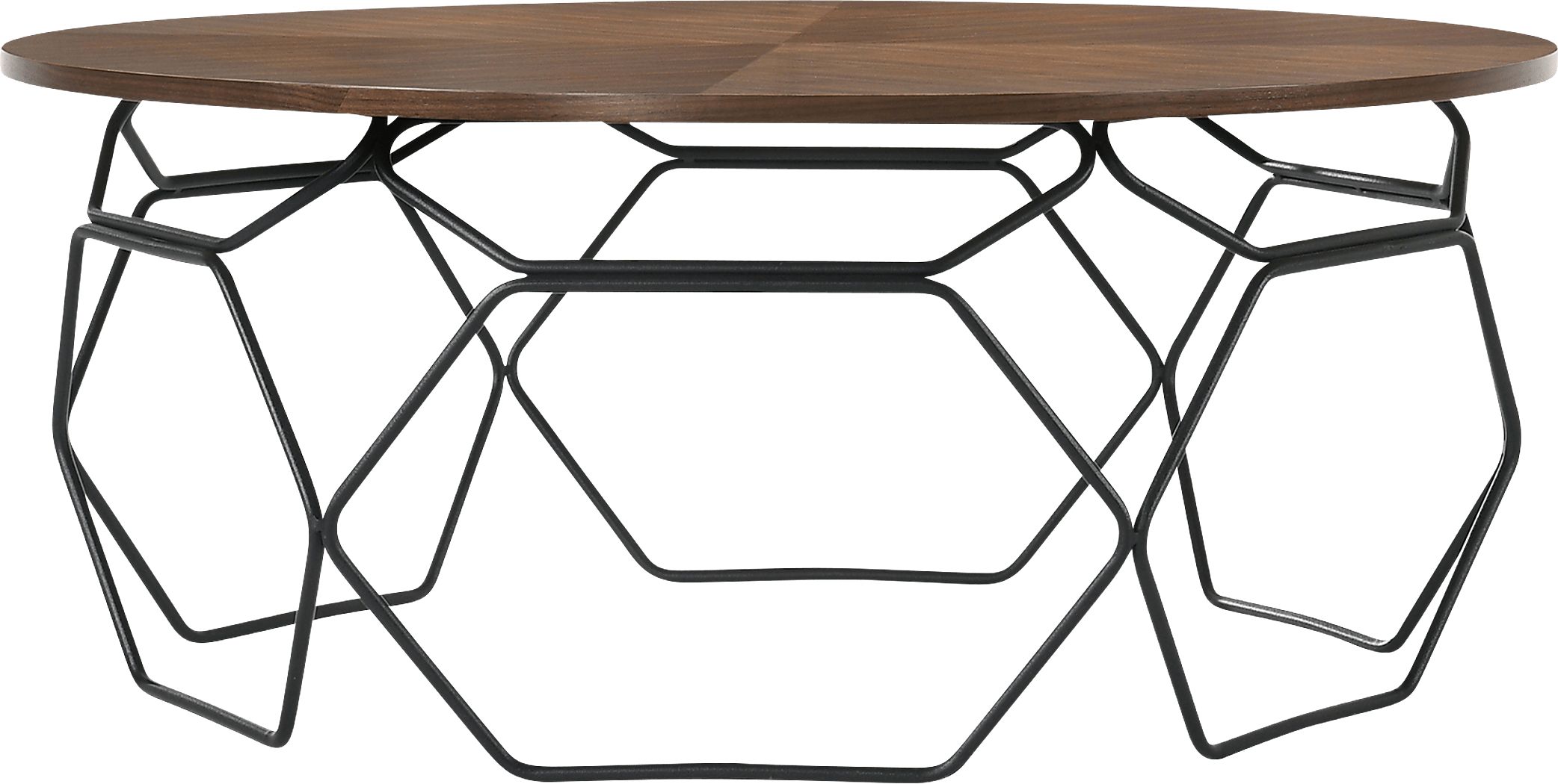 Casamare Walnut Cocktail Table