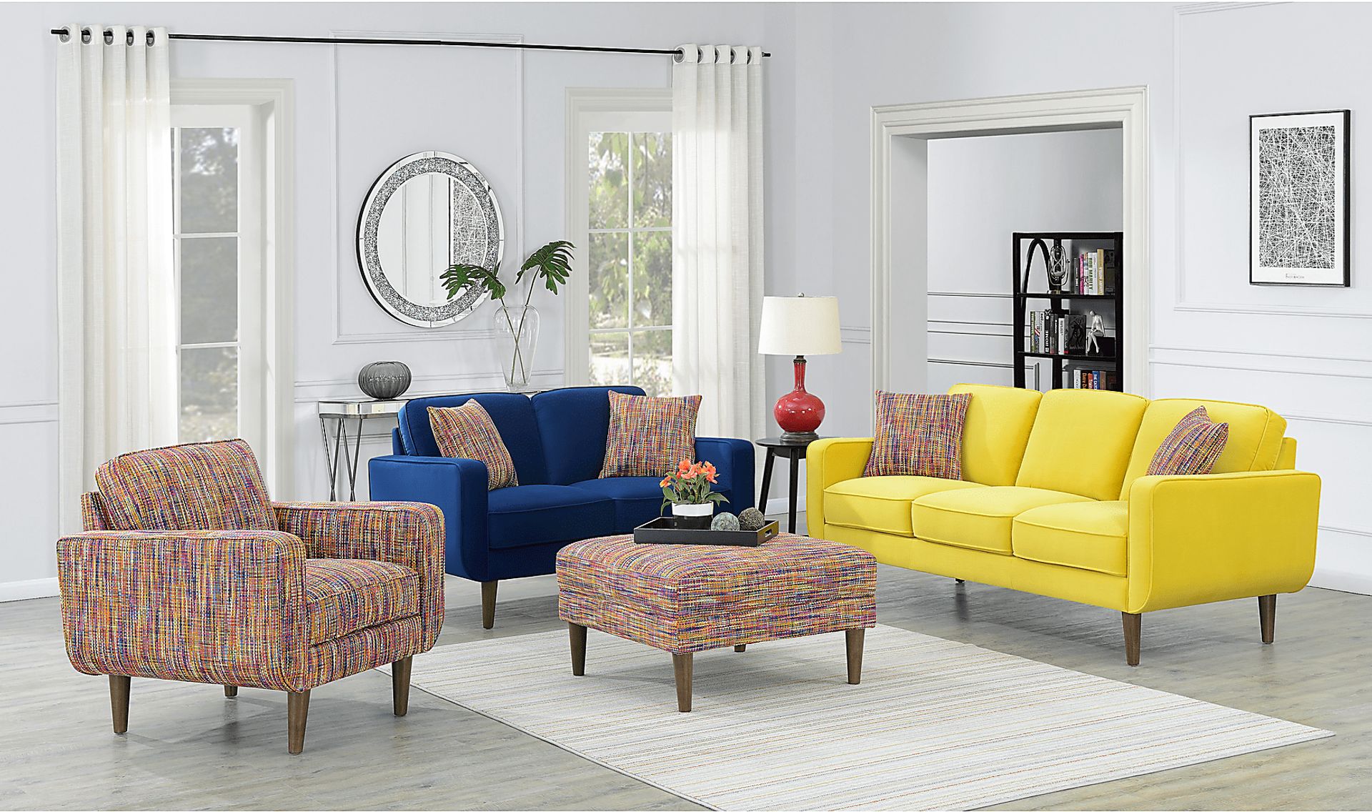 Casano Orange Accent Chair - Image 4