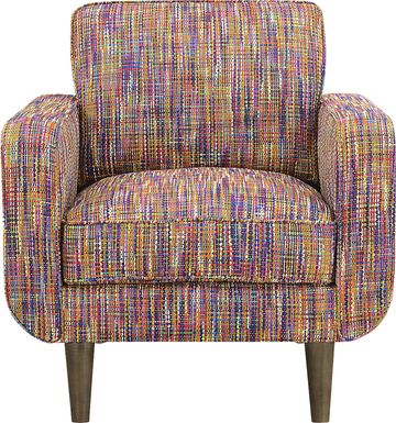 Casano Orange Accent Chair