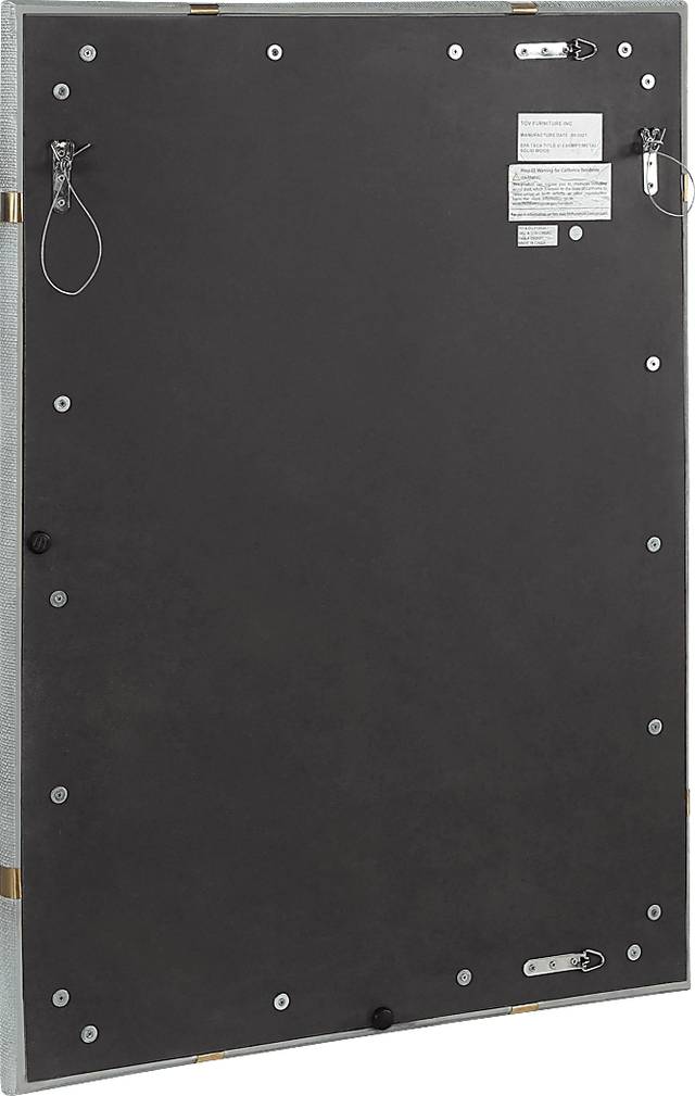 Casarina Gray Wall Mirror - Thumbnail - Image 5