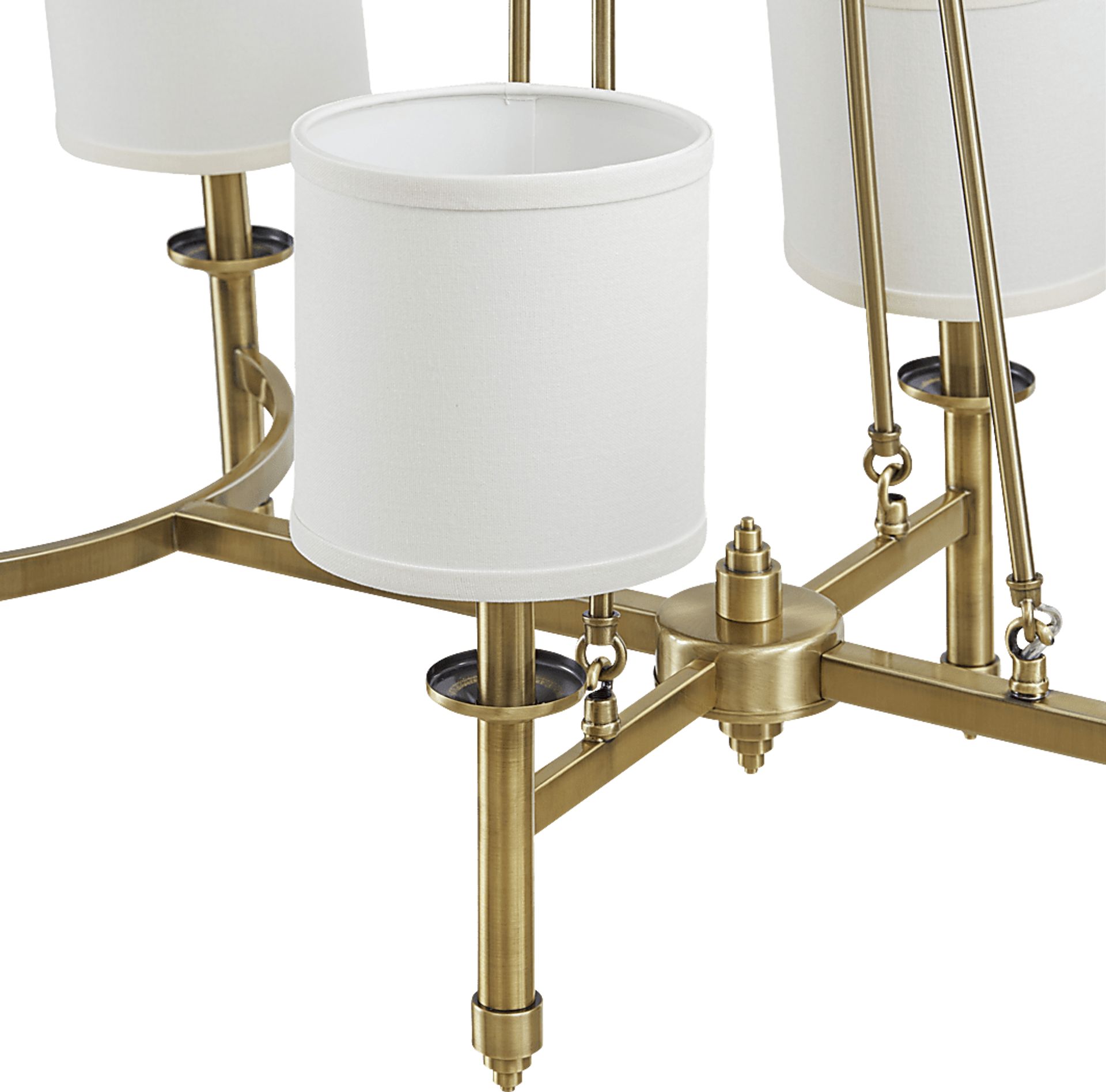 Cascade Hills Gold Chandelier - Image 4