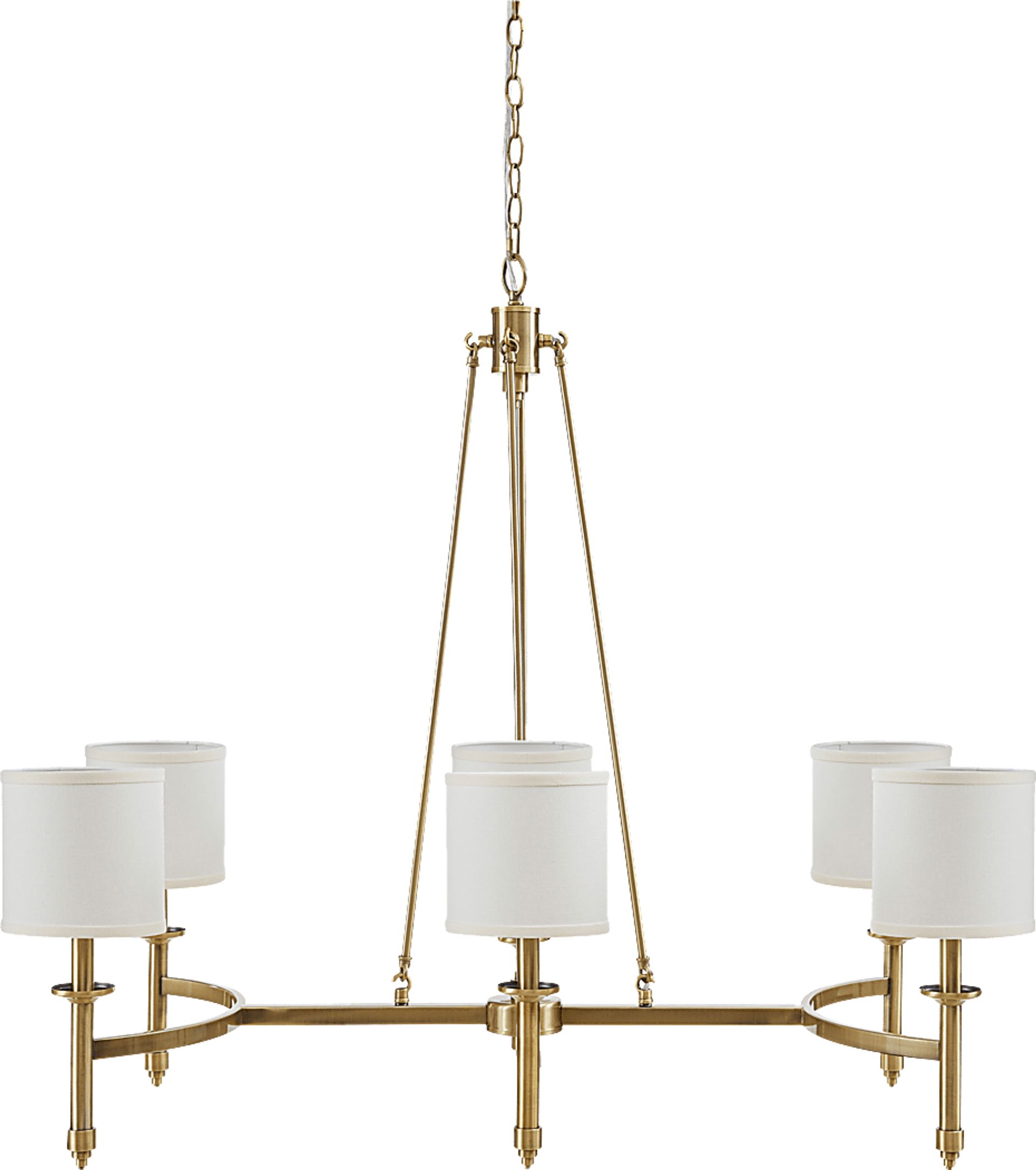 Cascade Hills Gold Chandelier - Image 1