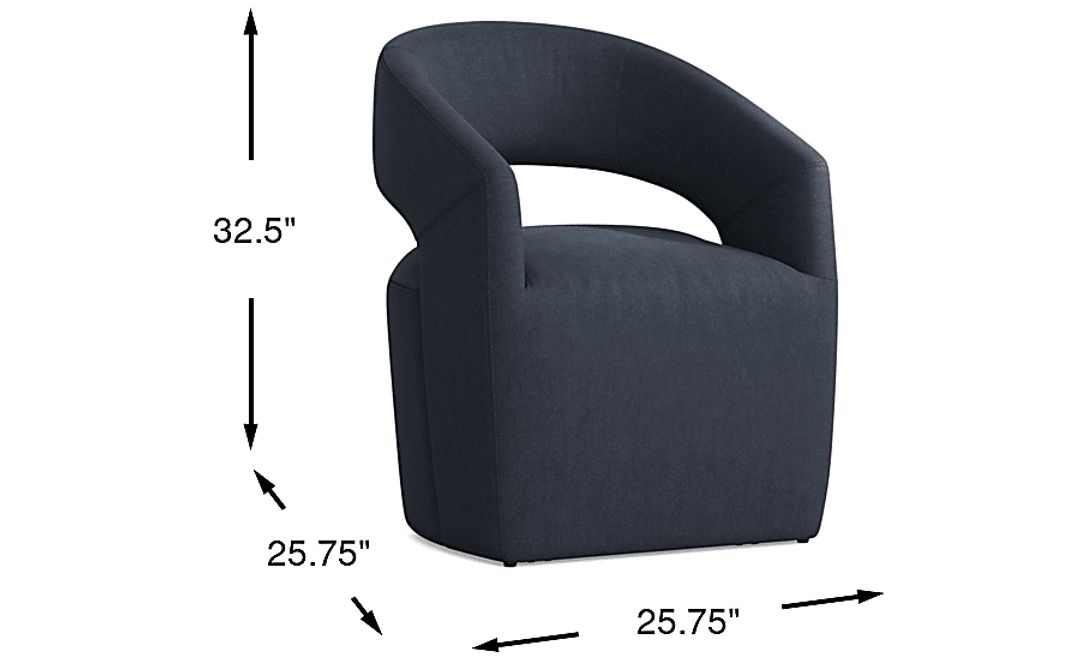 Cascade Park Navy Side Chair