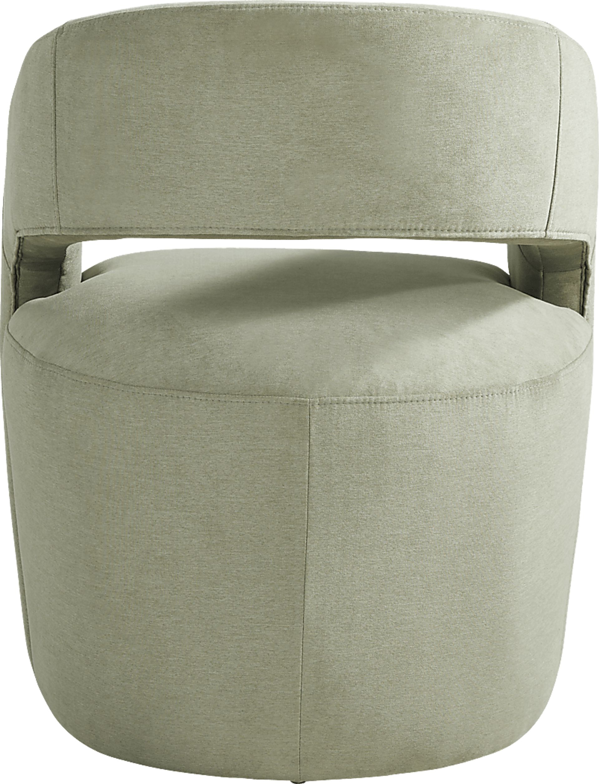 Kendall Black 5 Pc 48" Round Dining Room with Sage Cascade Park Arm Chairs - Image 5