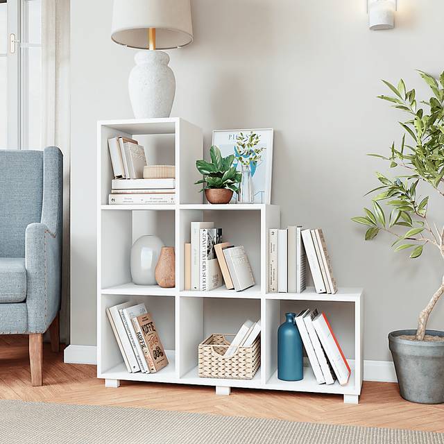 Cascio White Bookcase - Thumbnail - Image 2