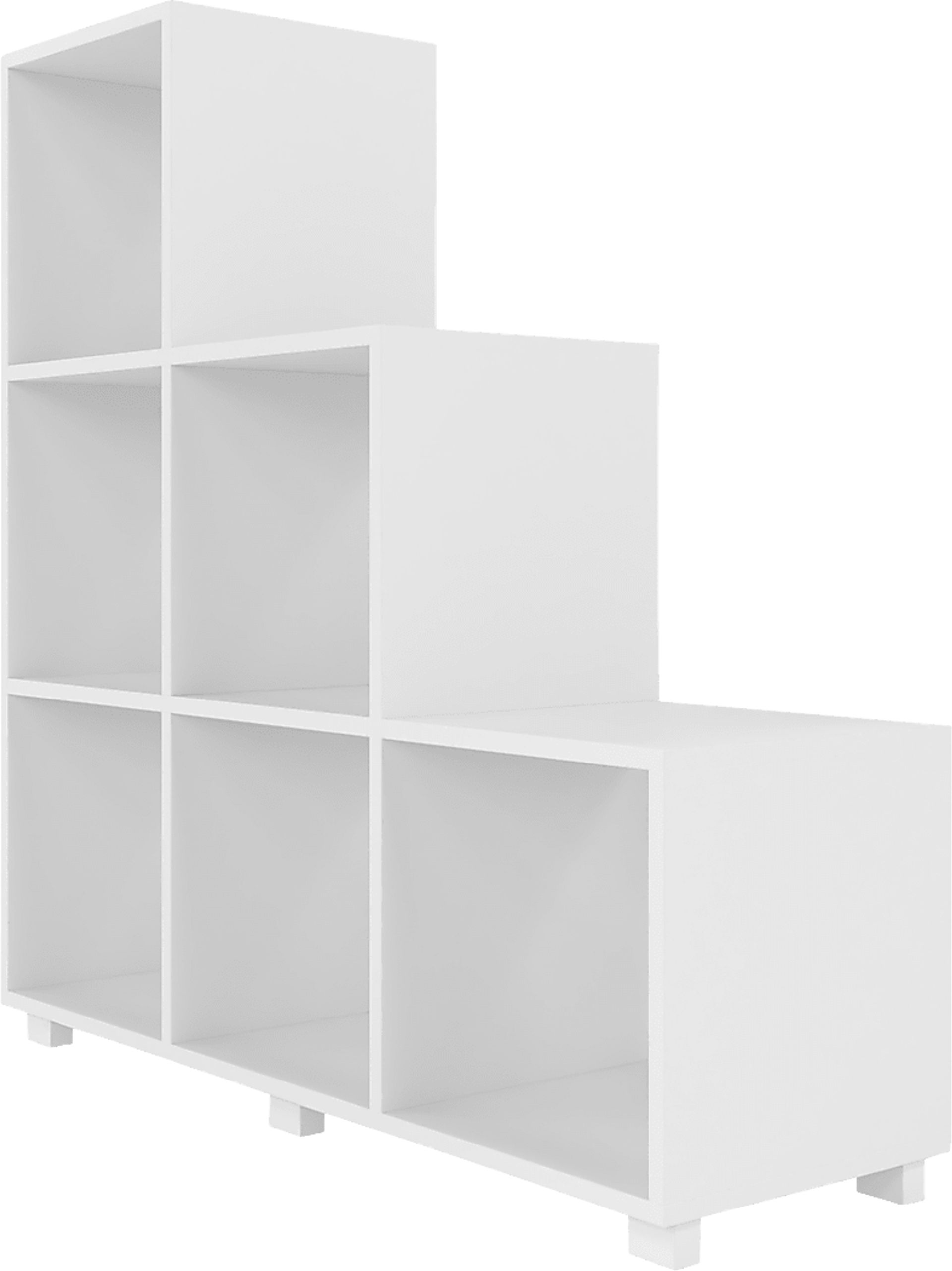 Cascio White Bookcase - Image 5
