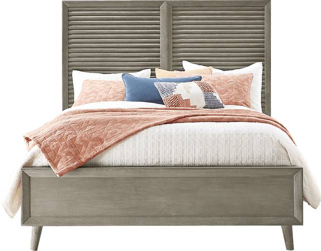 Casella Greige 5 Pc Queen Panel Bedroom - Thumbnail - Image 3