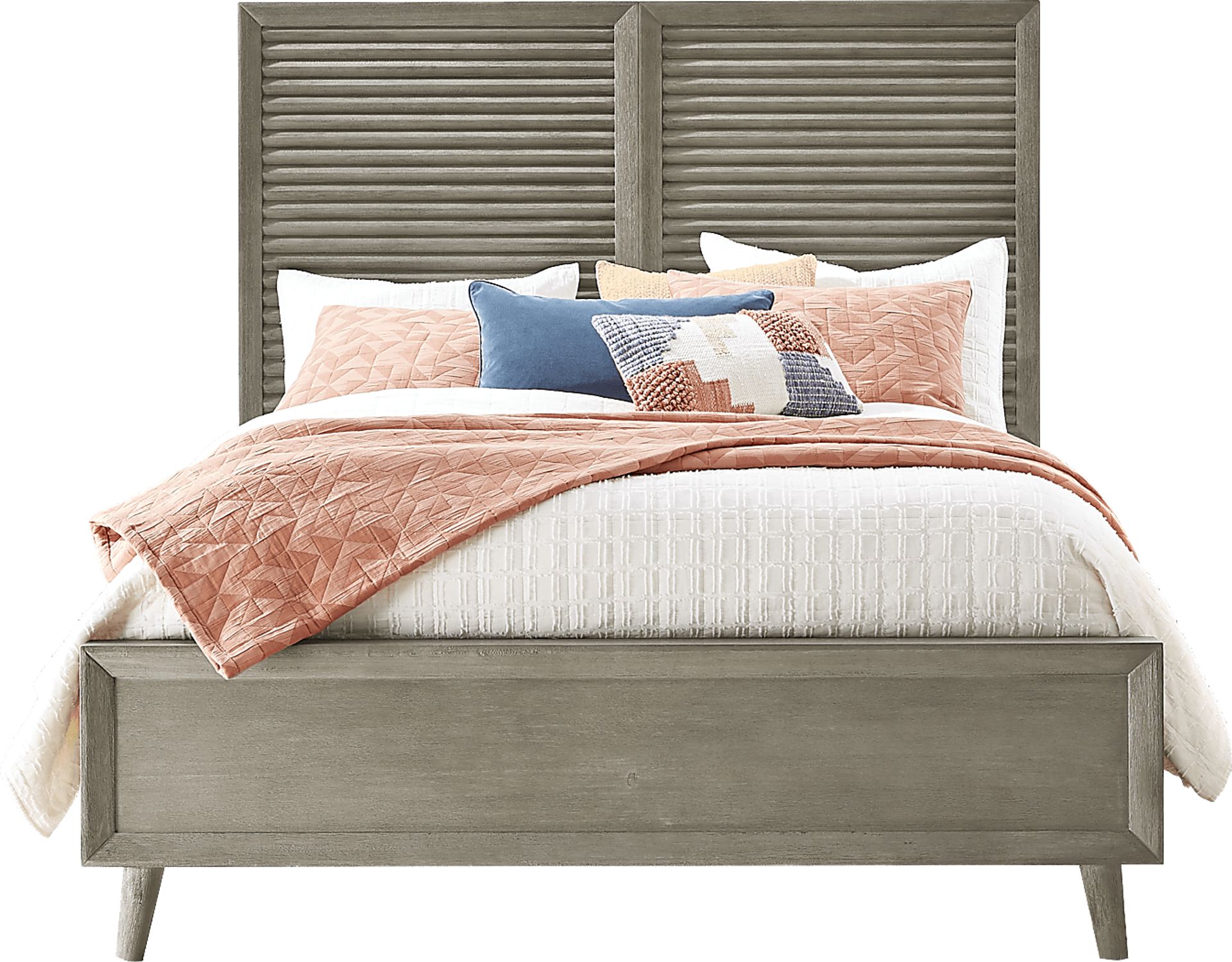 Casella Greige 5 Pc Queen Panel Bedroom - Image 3