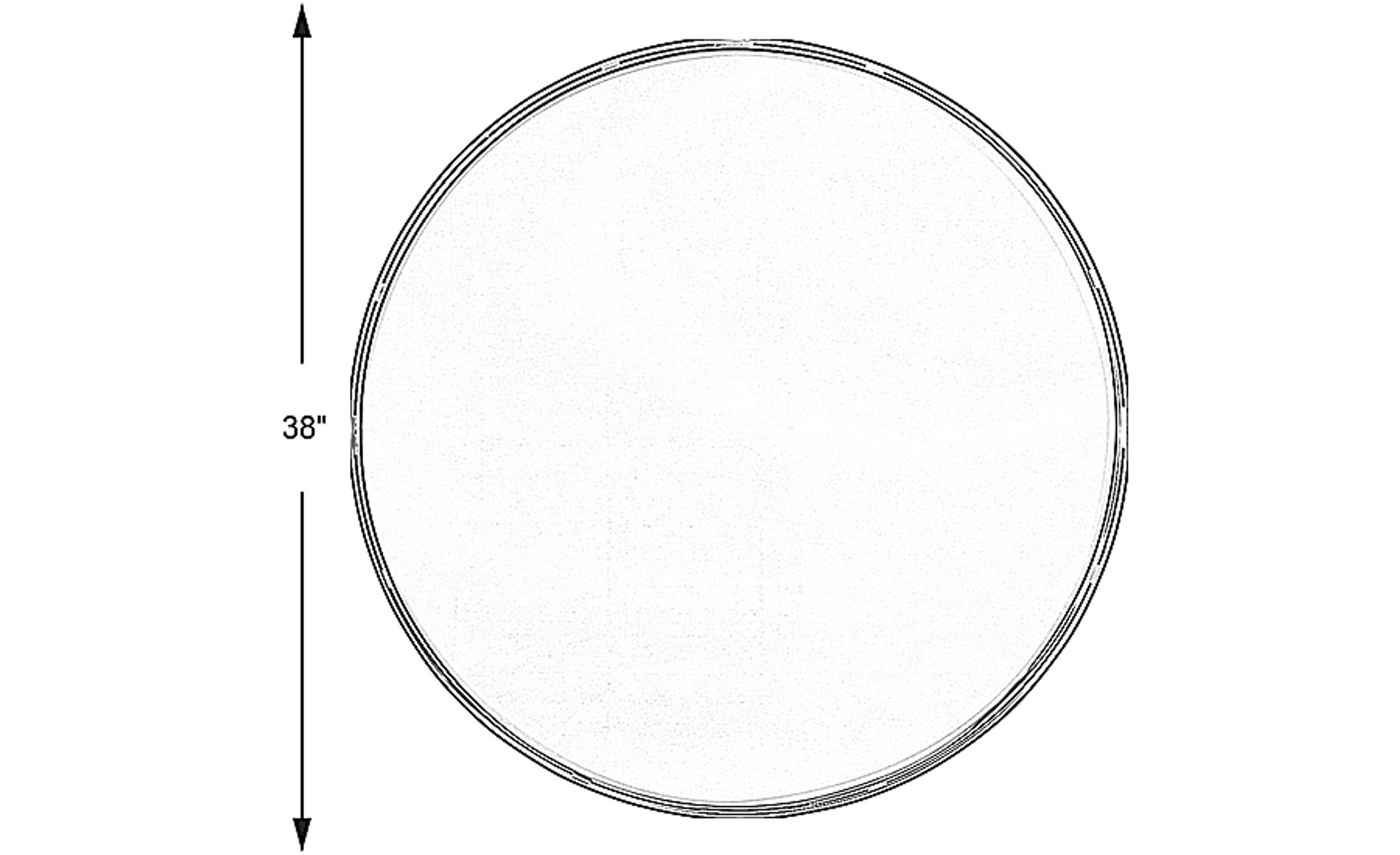 Dimension Image. Please refer to the Dimension Tab on this page for dimension details.