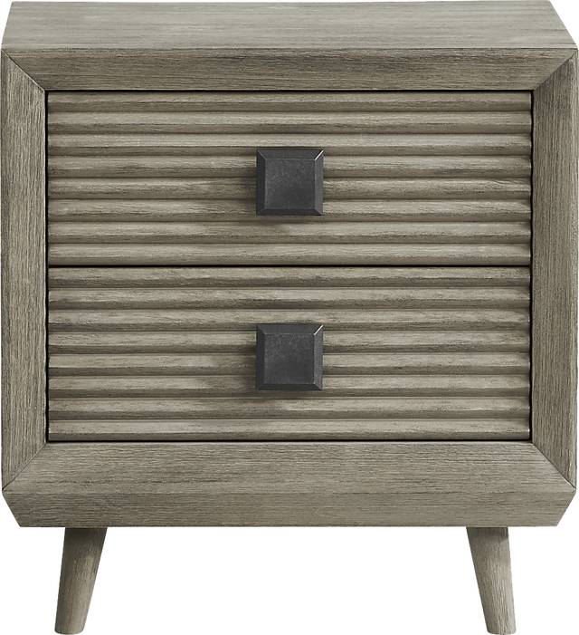Casella Greige Nightstand - Thumbnail - Image 1