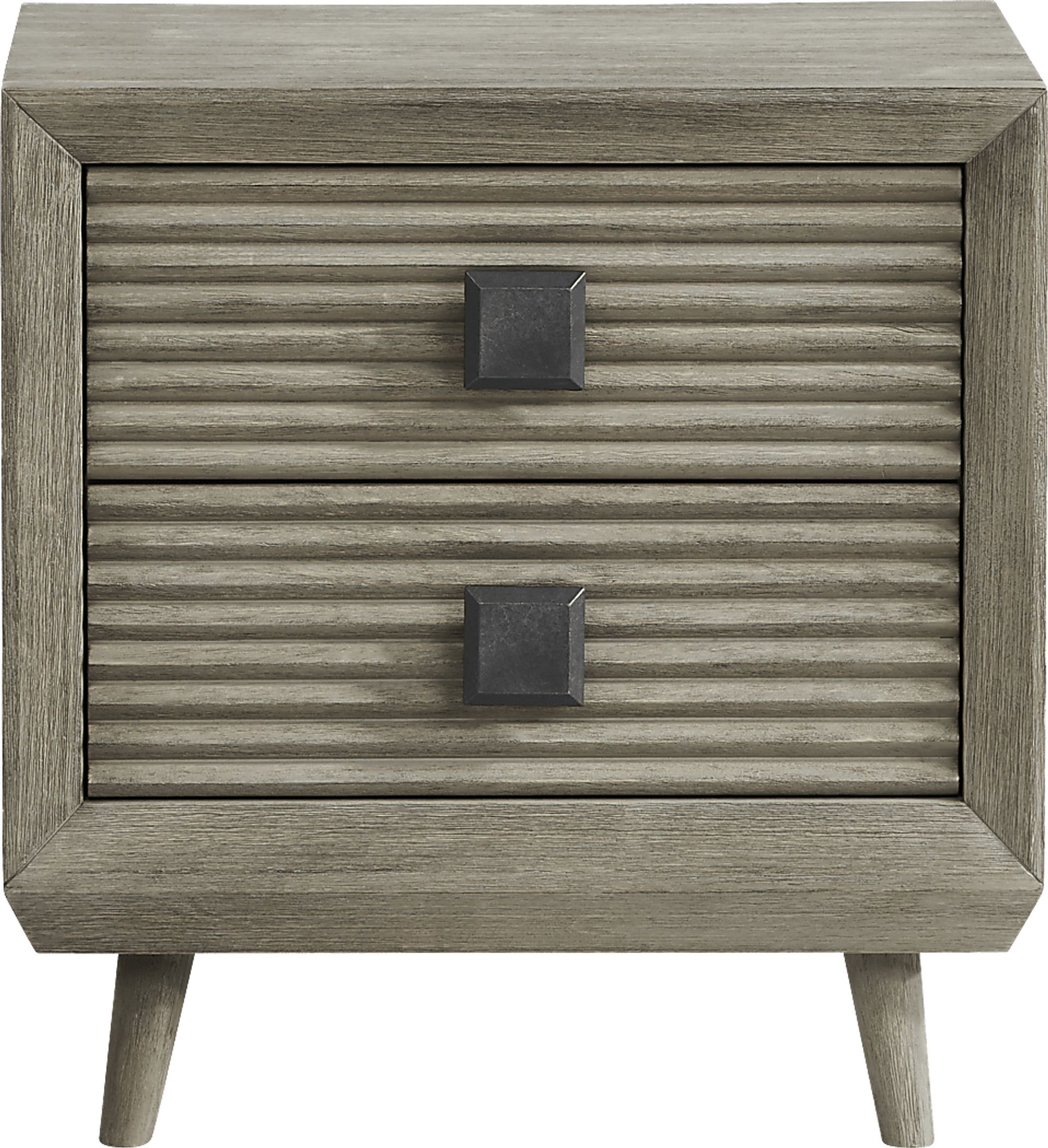 Casella Greige Nightstand - Image 1