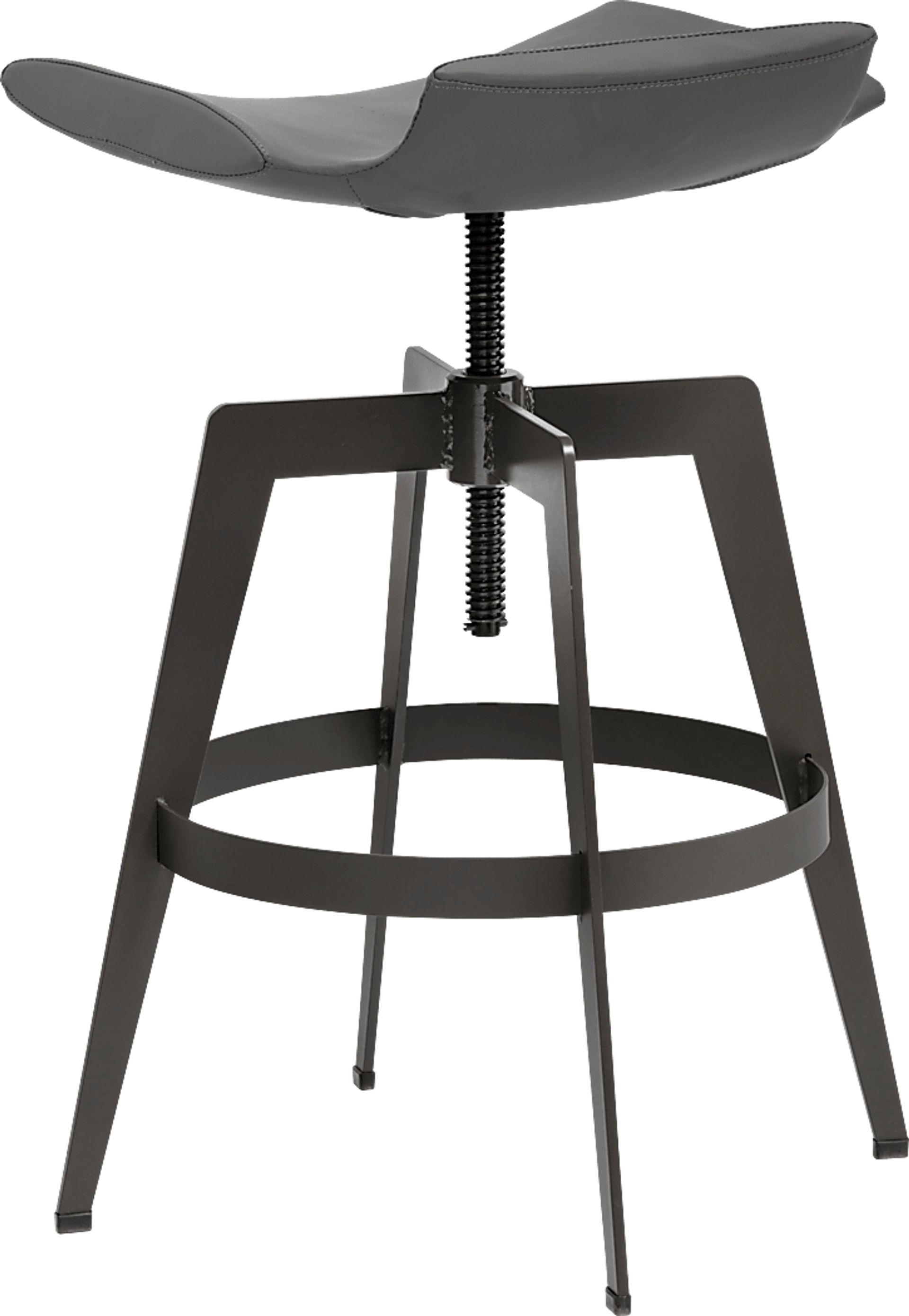 Caselli Gray Adjustable Barstool - Image 2