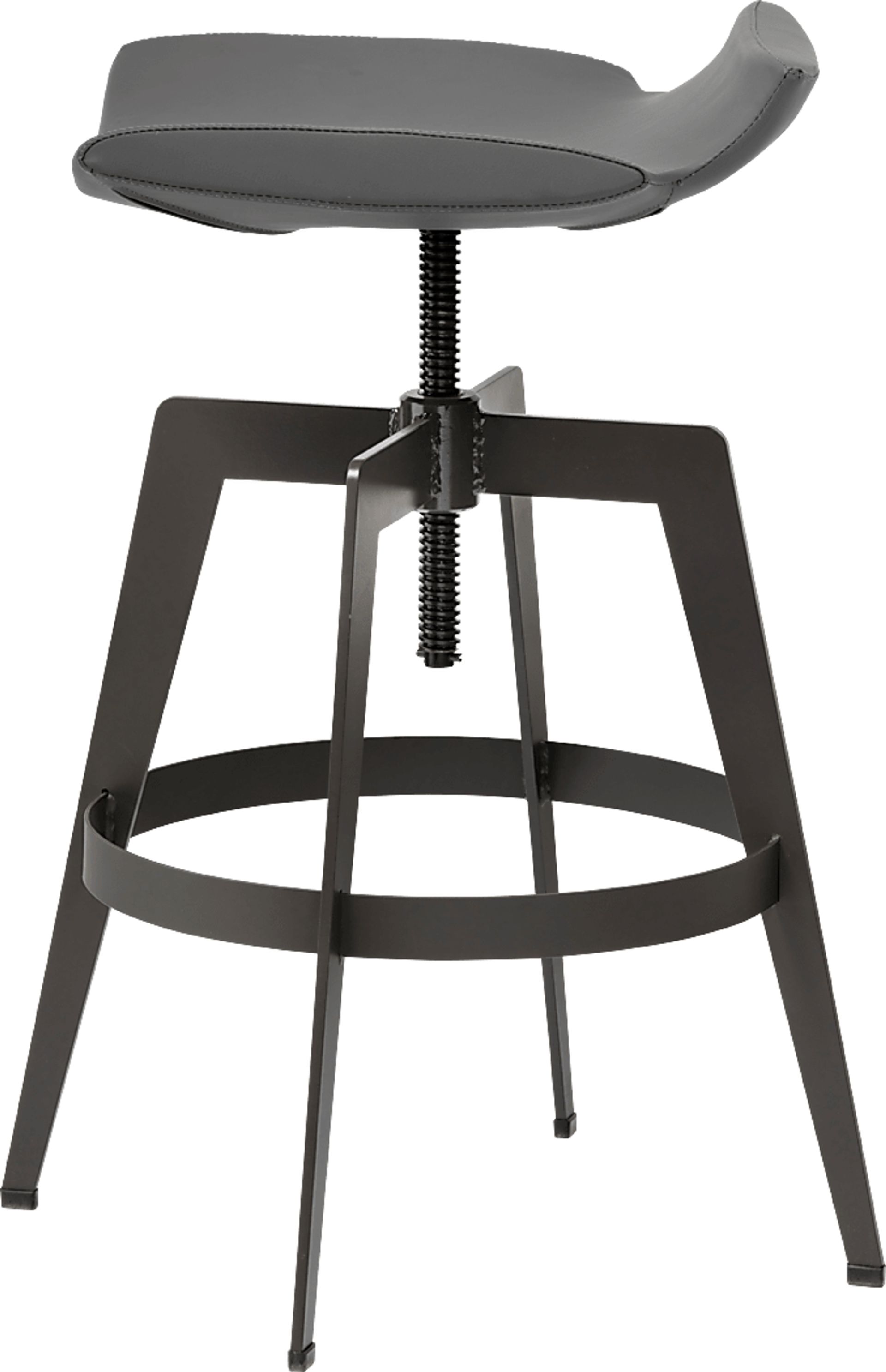 Caselli Gray Adjustable Barstool - Image 3
