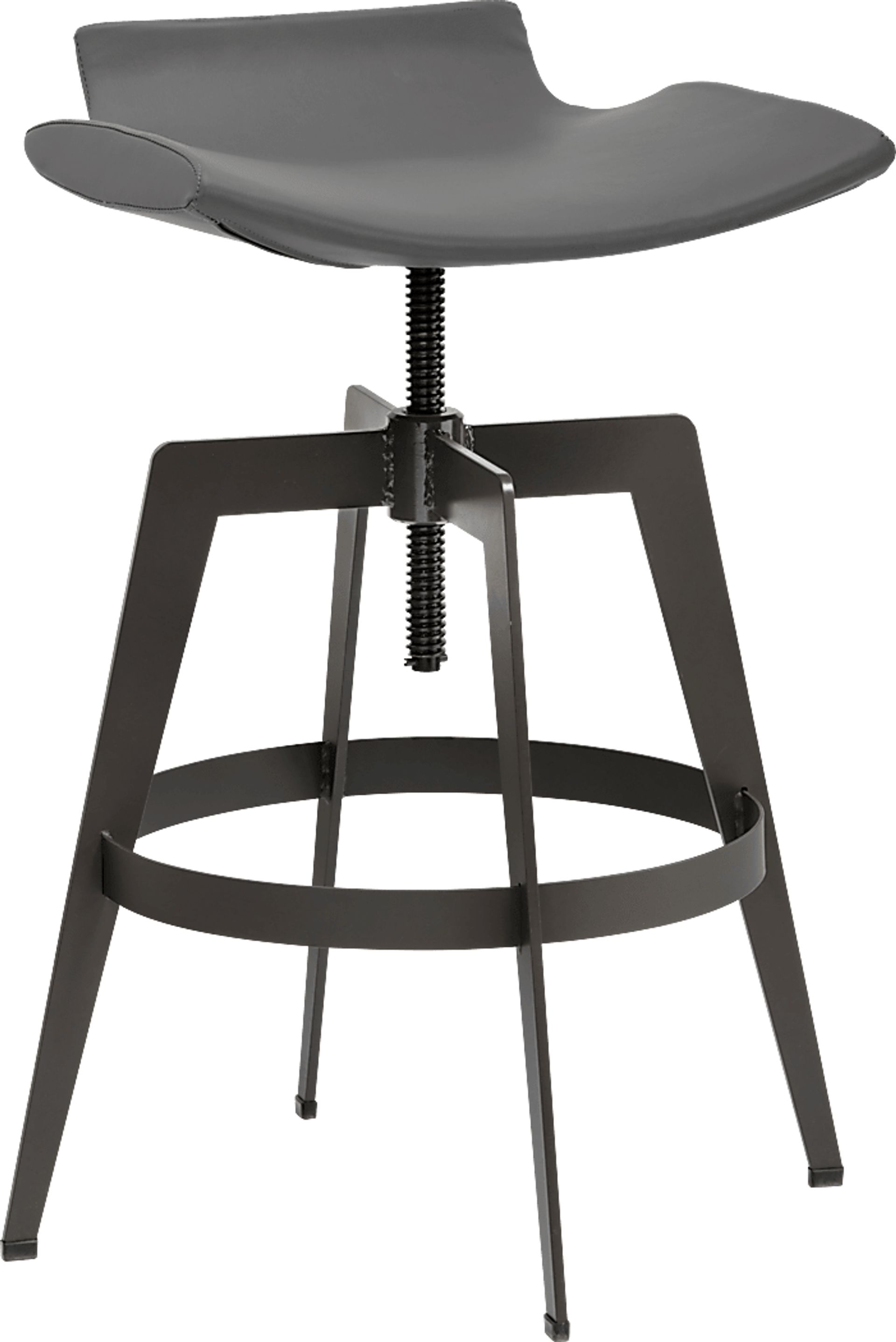 Caselli Gray Adjustable Barstool - Image 1