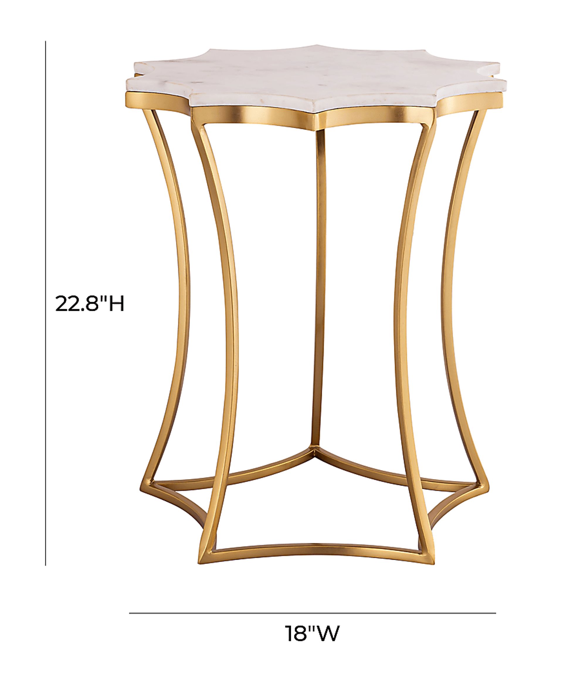 Casellor Gold Accent Table - Image 7