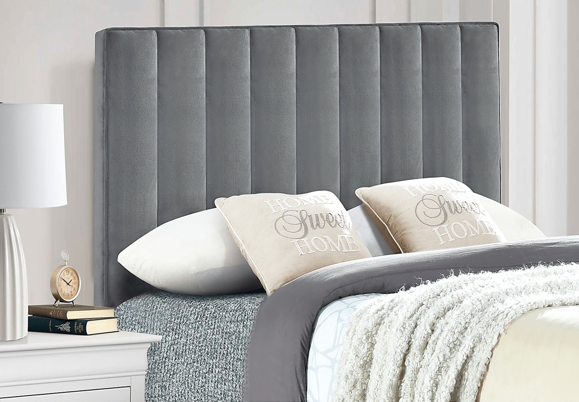 Casey Elle Gray King/California Headboard - Image 2