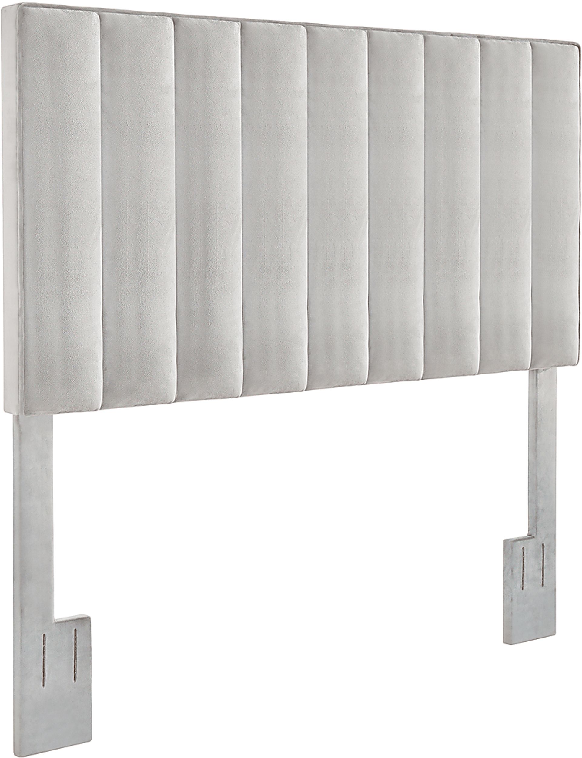 Casey Elle Light Gray King/California Headboard - Image 3