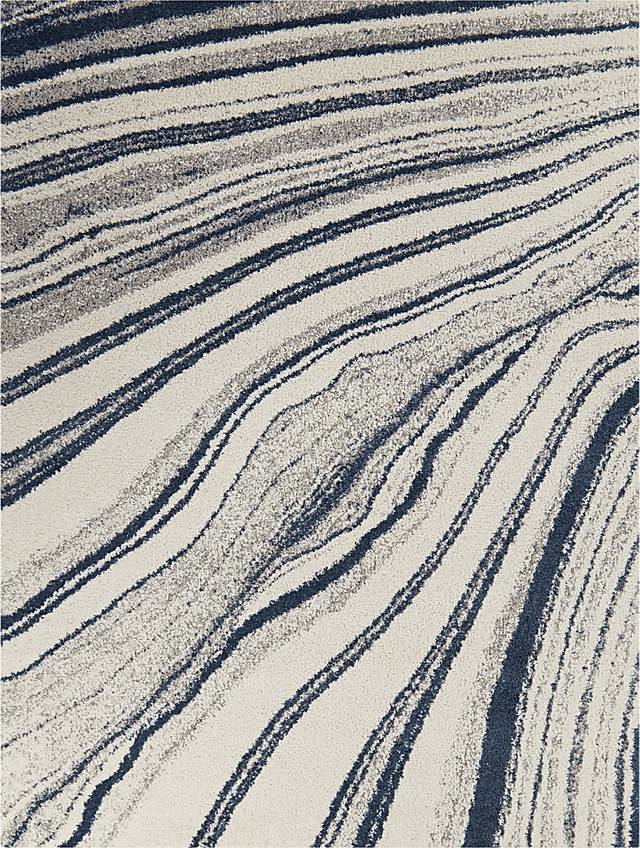 Cashdan Blue 5'3 x 7' Rug - Thumbnail - Image 1