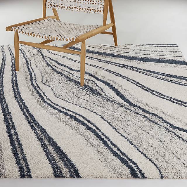 Cashdan Blue 7'10 x 10' Rug - Thumbnail - Image 2