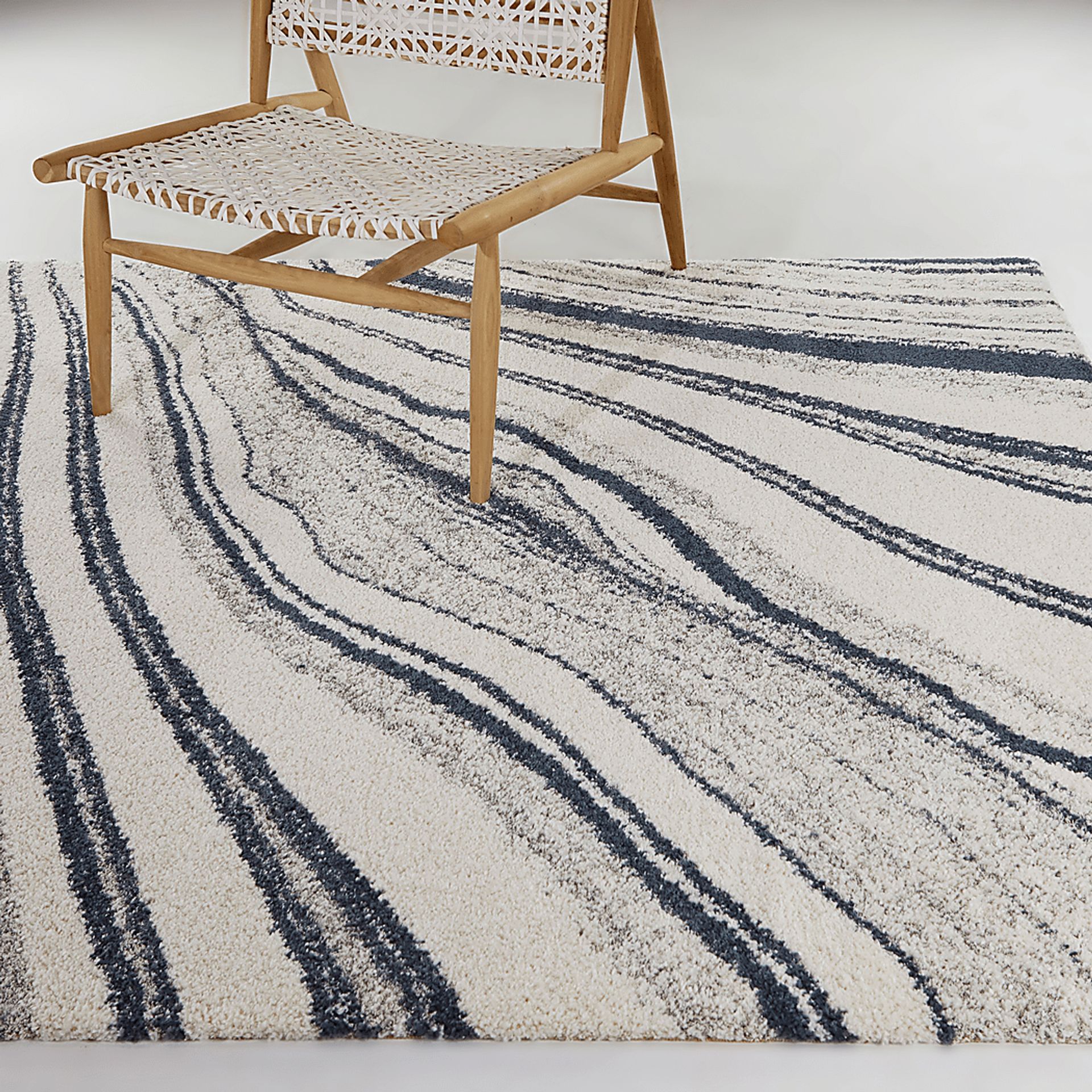 Cashdan Blue 7'10 x 10' Rug - Image 2