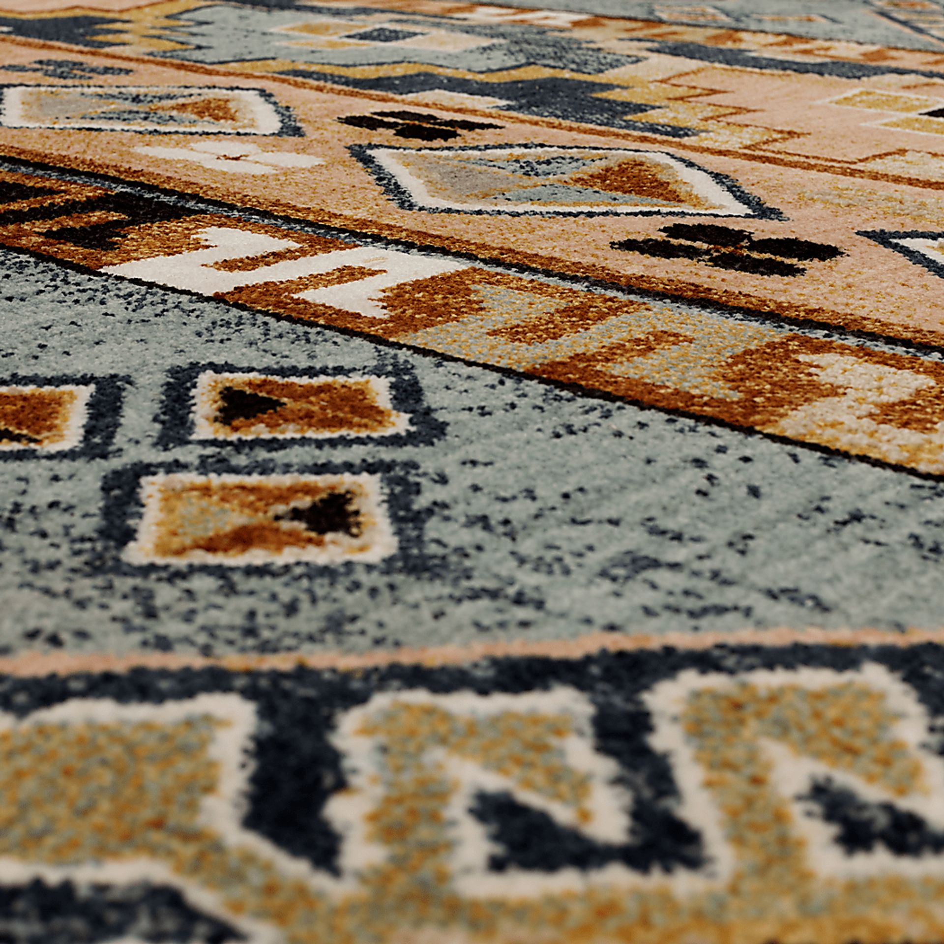 Casheim Blue 5'3 x 7'10 Rug - Image 7