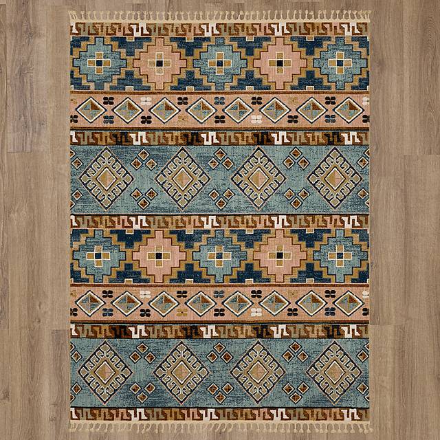 Casheim Blue 8' x 11' Rug - Thumbnail - Image 4