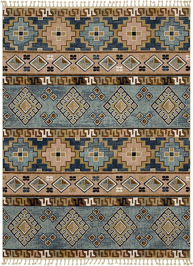 Casheim Blue 8' x 11' Rug - Thumbnail - Image 1