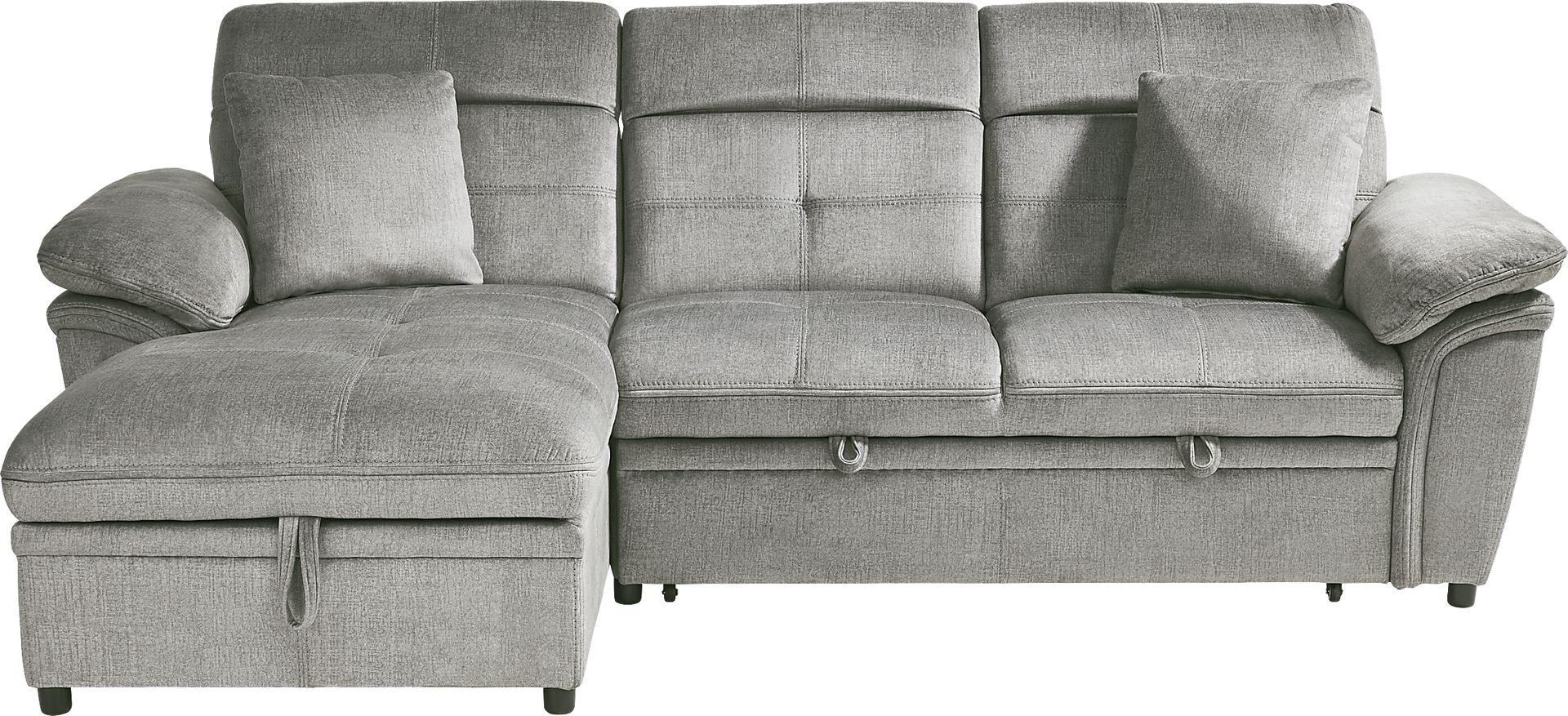 Cashton Heights Gray 2 Pc Sectional - Image 4