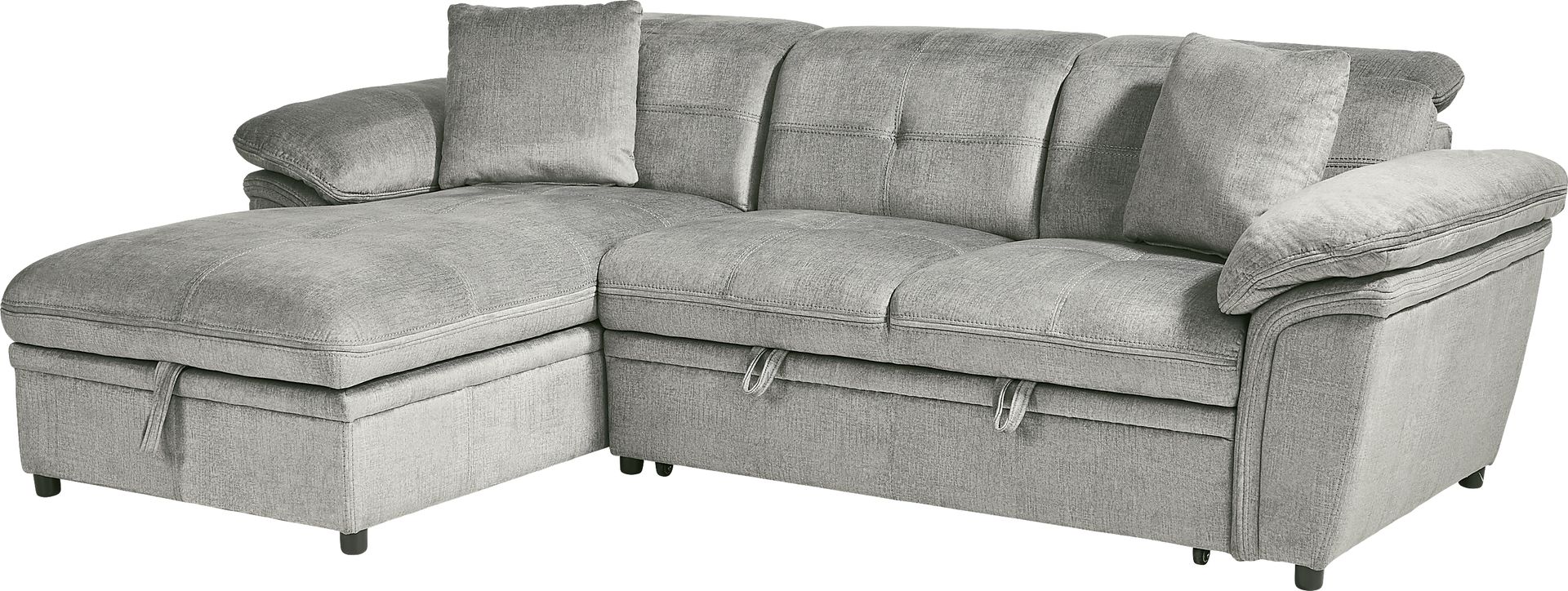 Cashton Heights Gray 2 Pc Sectional - Image 1