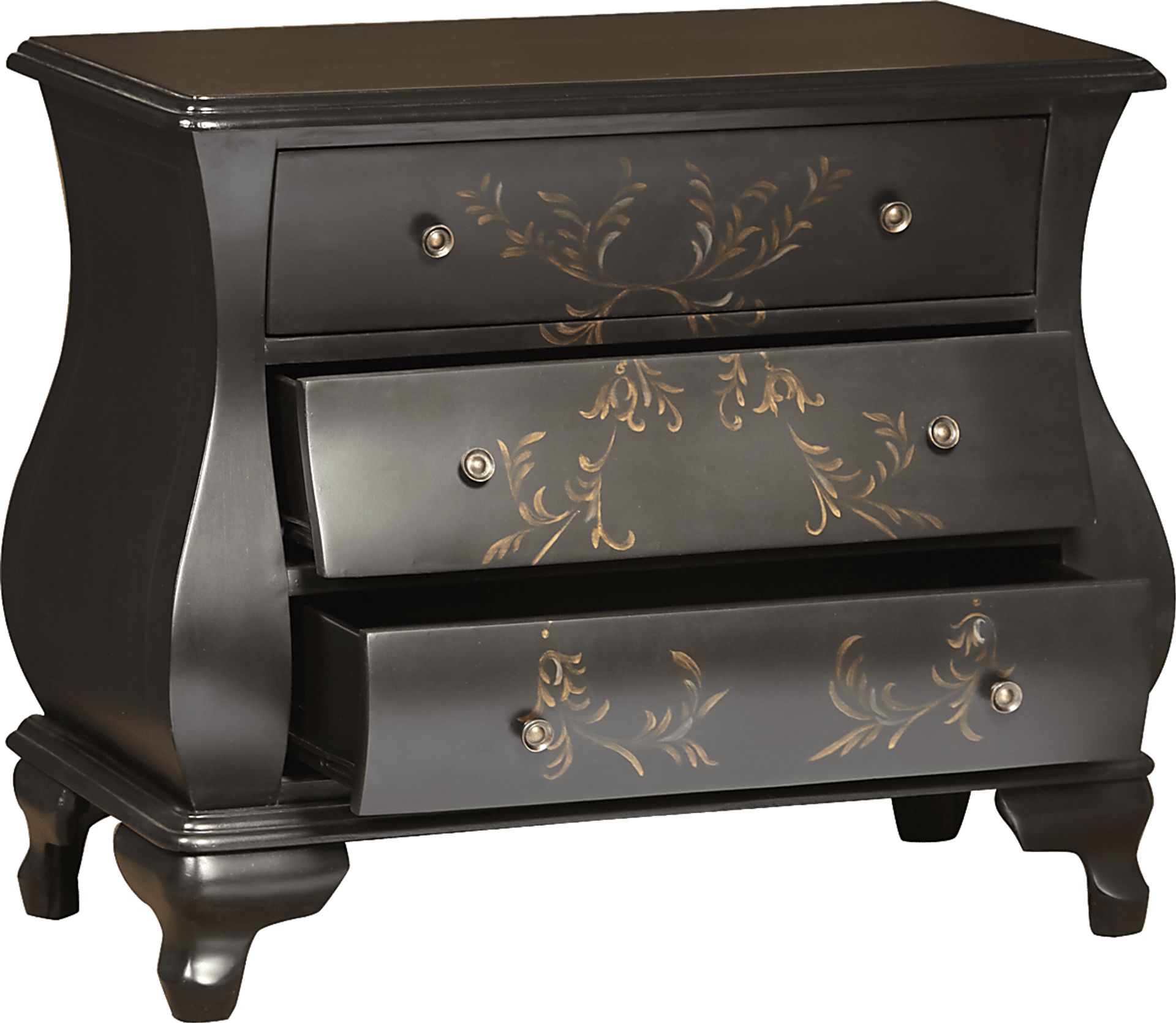 Casi Black Accent Cabinet - Image 2