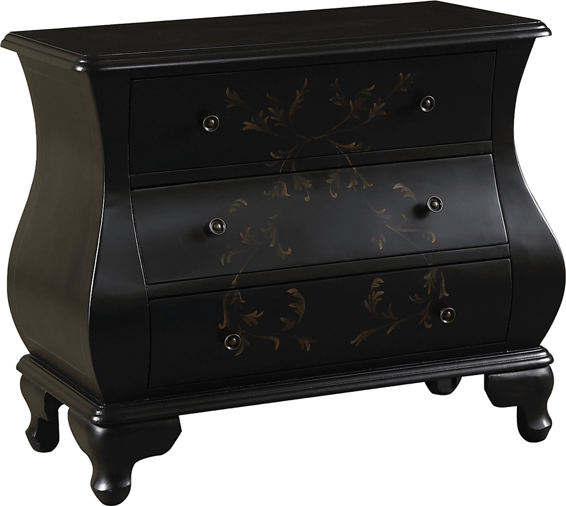 Casi Black Accent Cabinet - Image 3