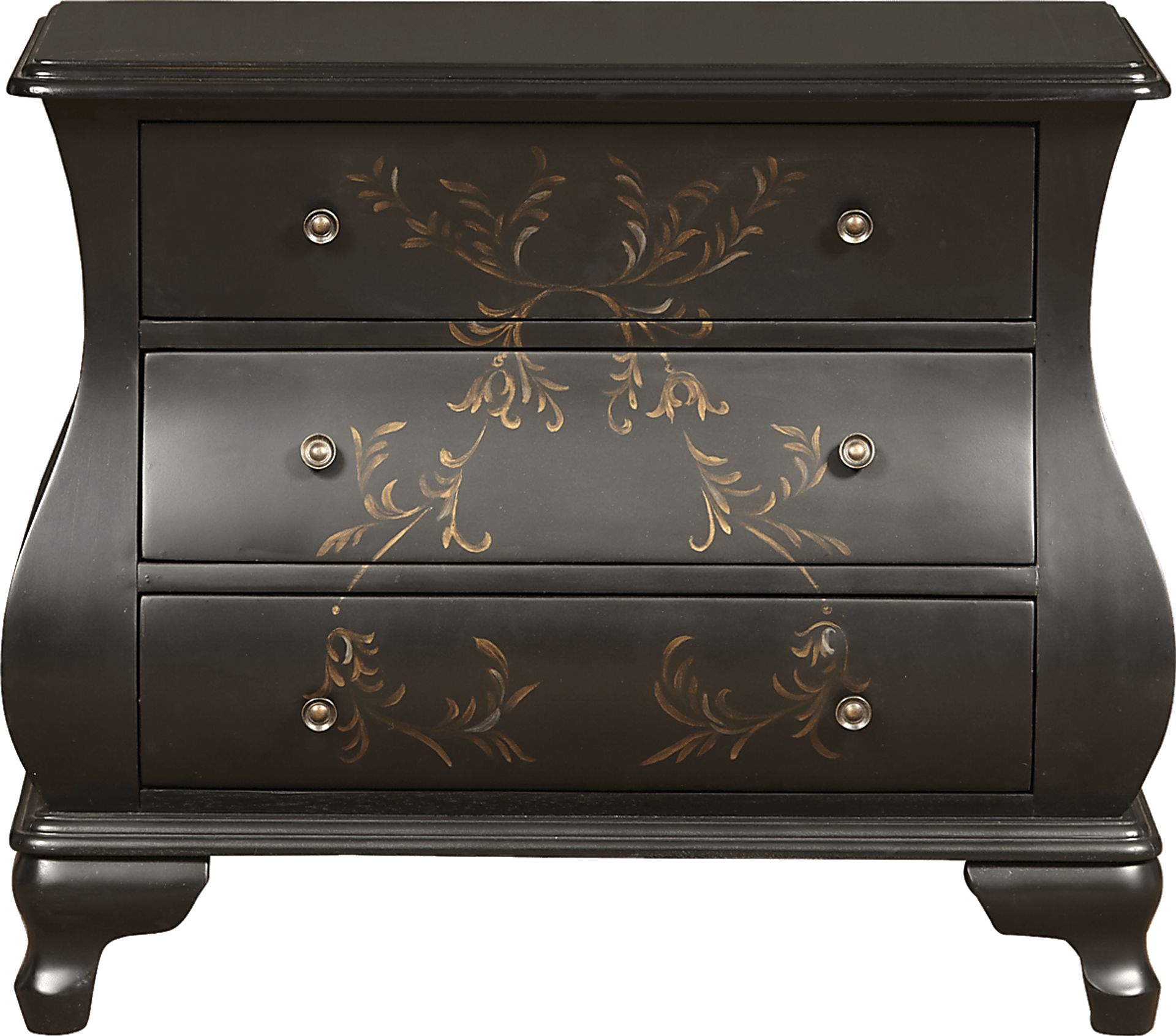 Casi Black Accent Cabinet - Image 1