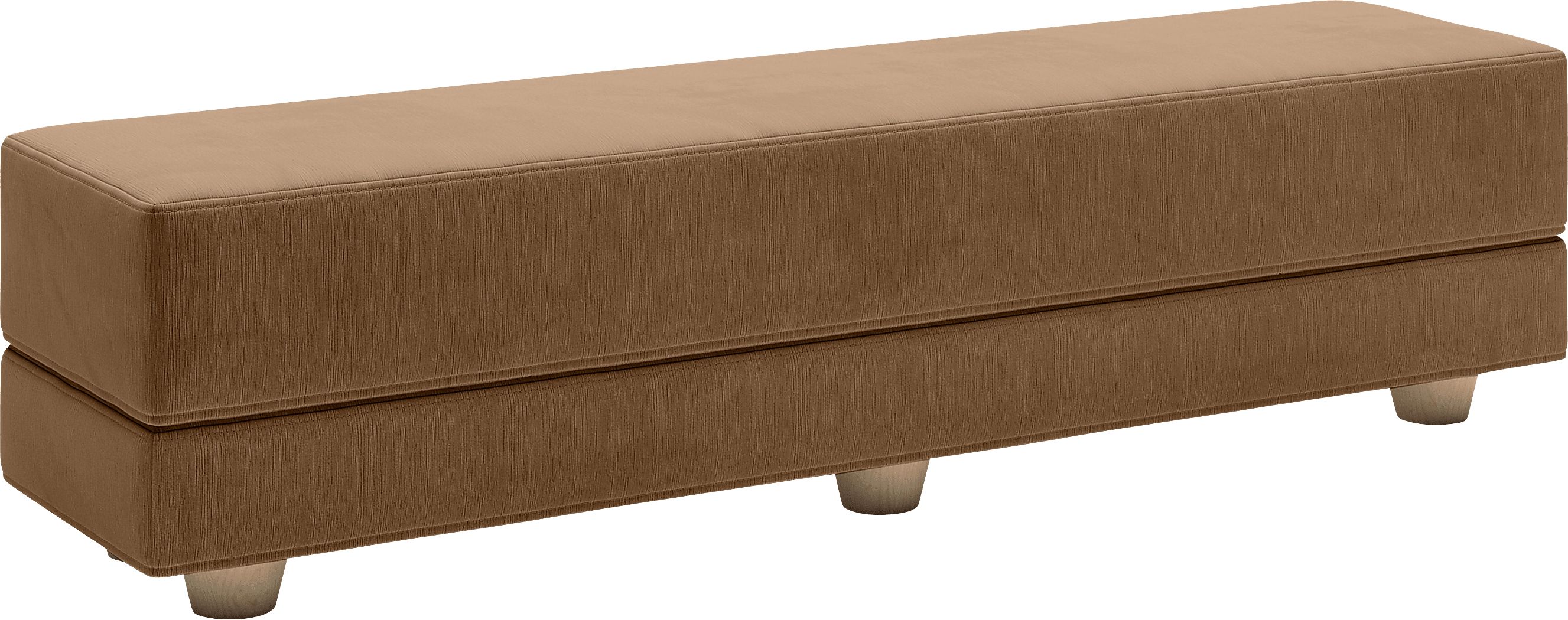 Casila Brown Twin Bed Bench