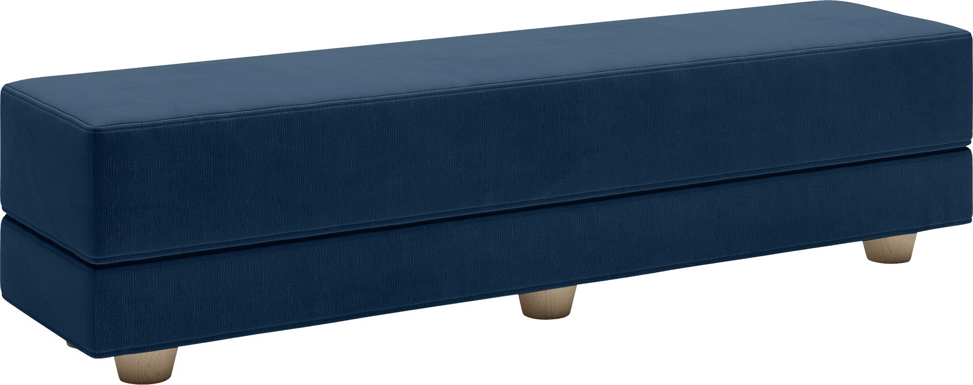 Casila Indigo Twin Bed Bench - Image 1