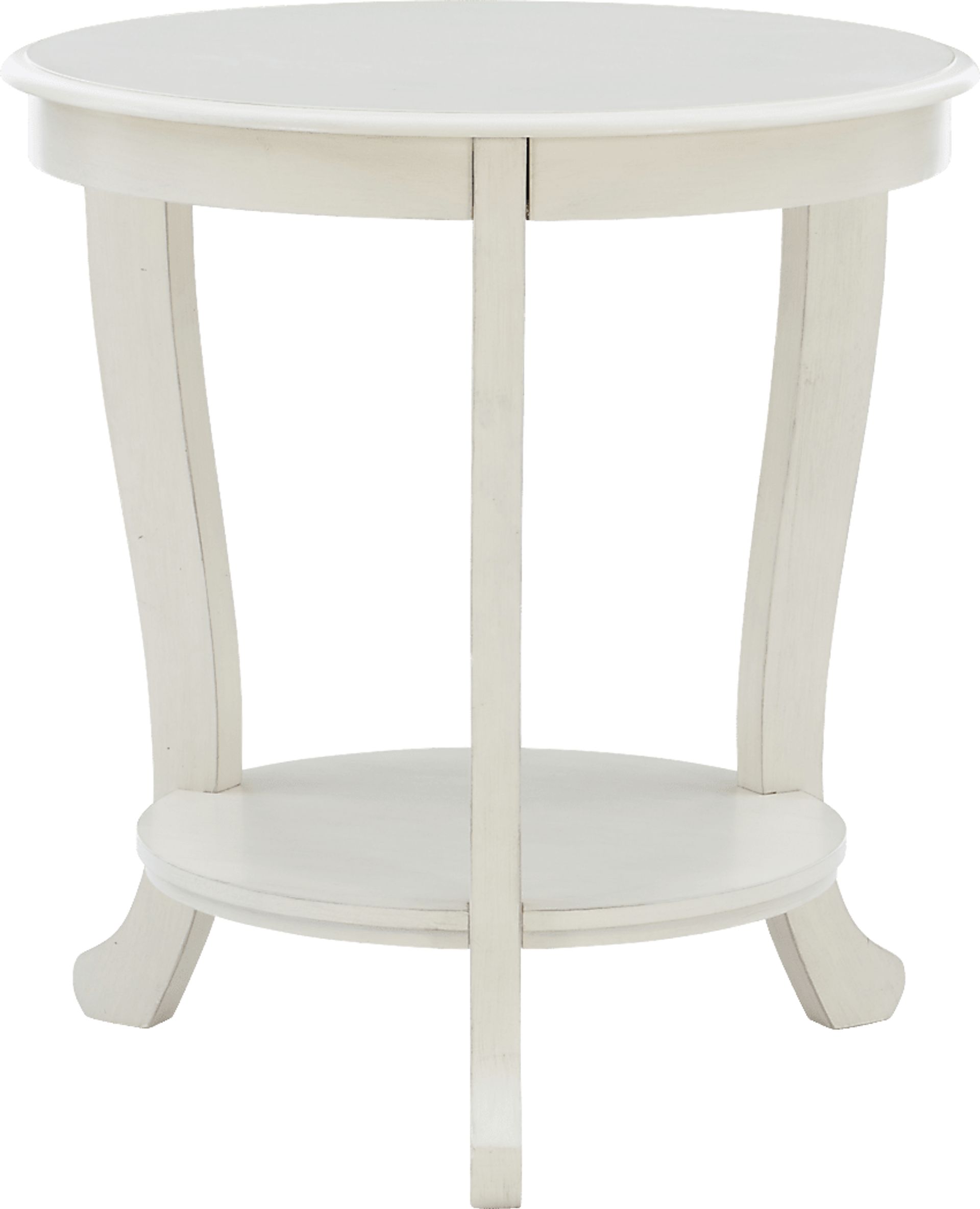 Casilda White End Table - Image 6