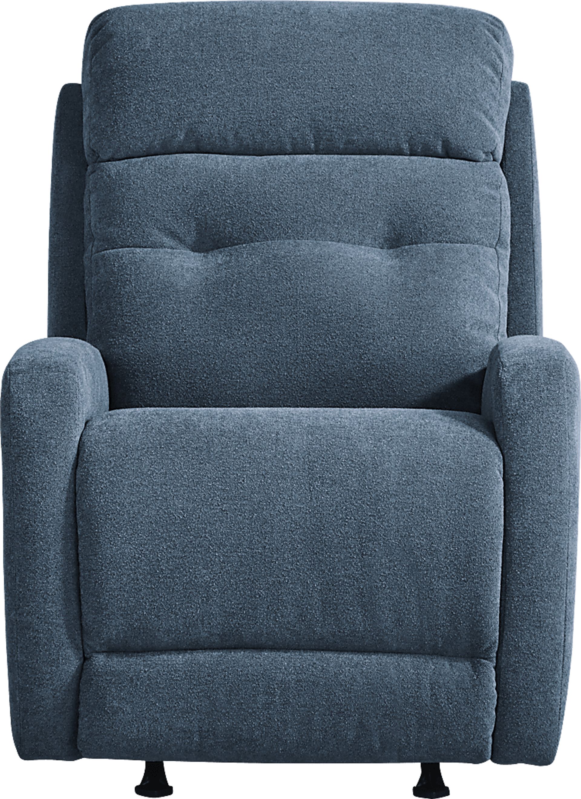 Cason Lane Blue Dual Power Recliner - Image 3