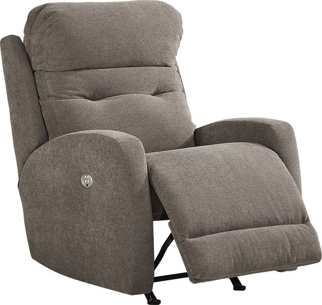 Cason Lane Brown Dual Power Recliner - Thumbnail - Image 2