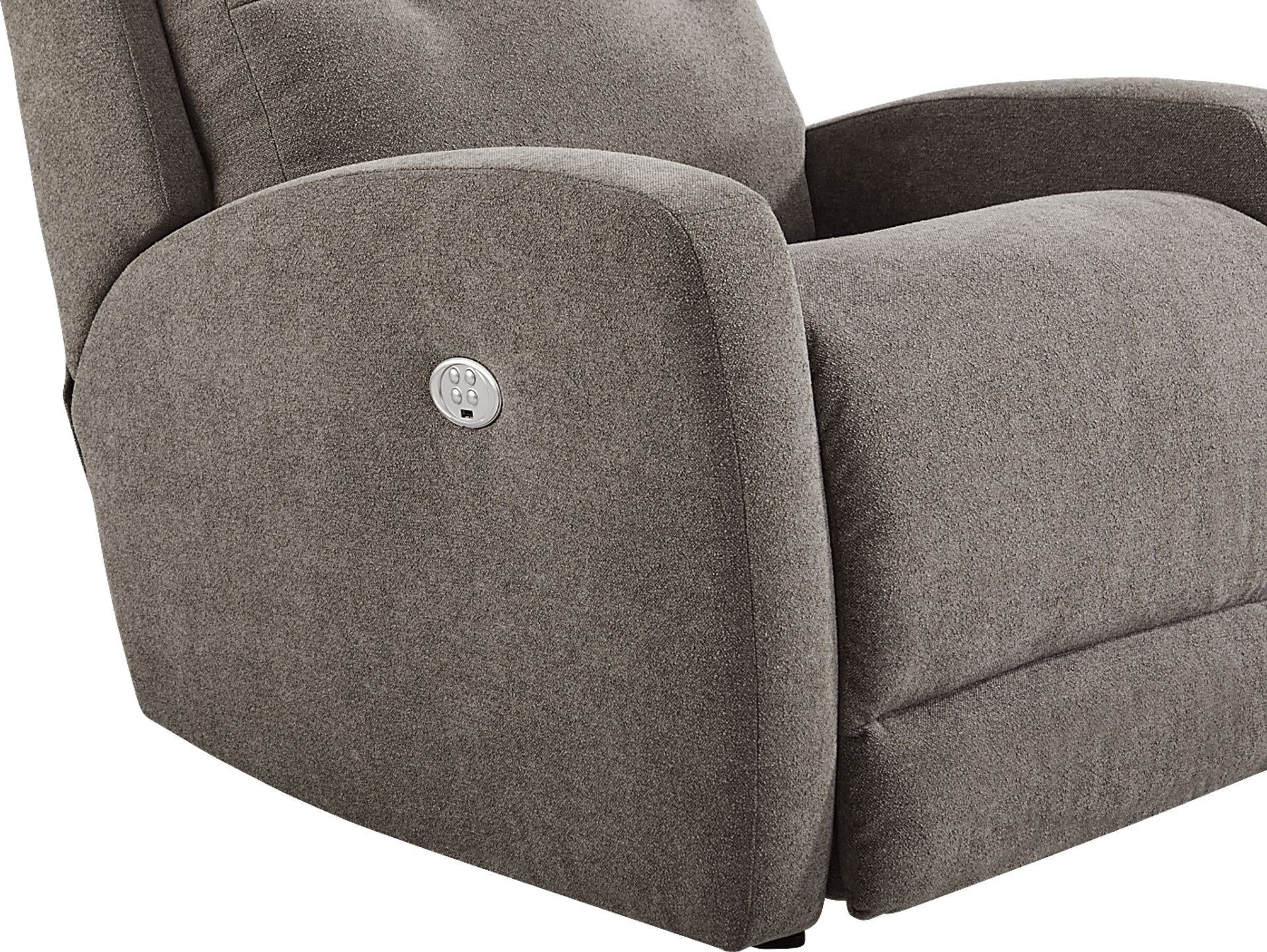 Cason Lane Brown Dual Power Recliner - Image 4
