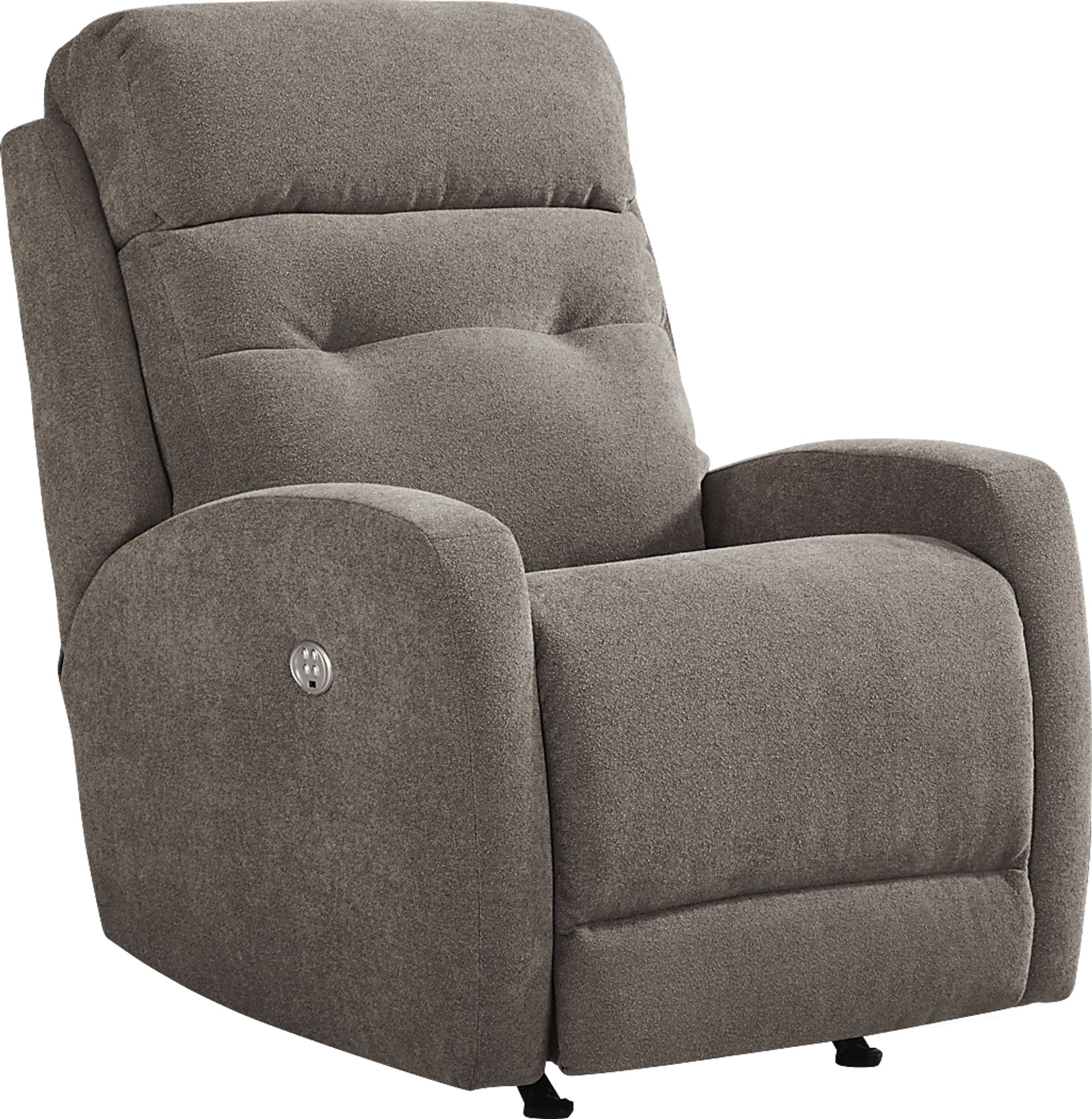 Cason Lane Brown Dual Power Recliner - Image 1