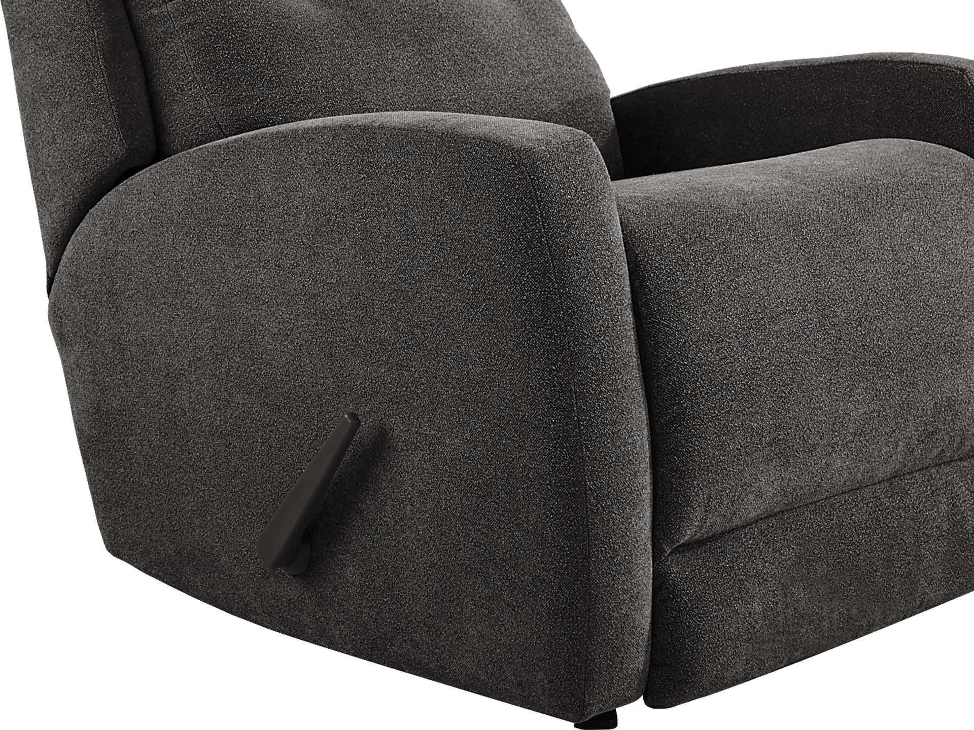 Cason Lane Dark Gray Rocker Recliner - Image 3