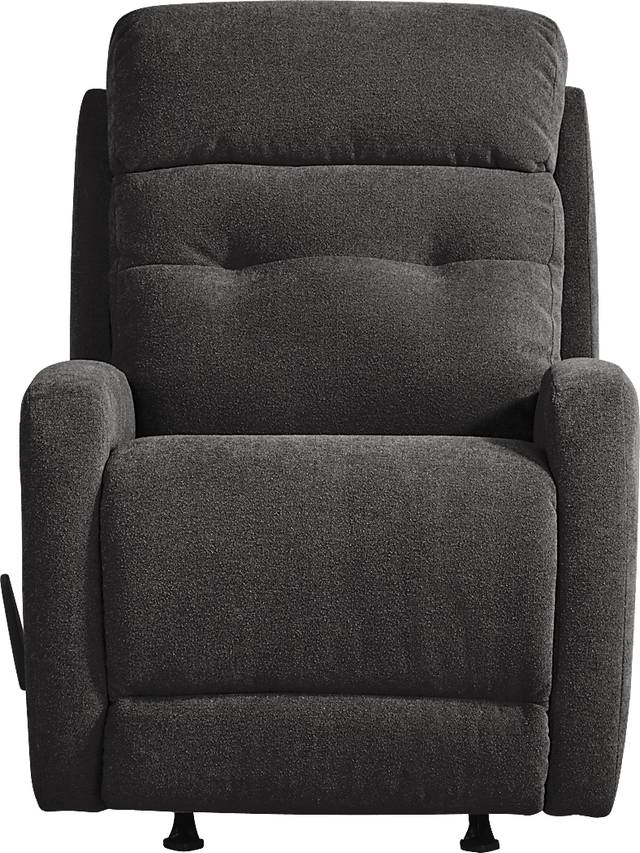 Cason Lane Dark Gray Rocker Recliner - Thumbnail - Image 4