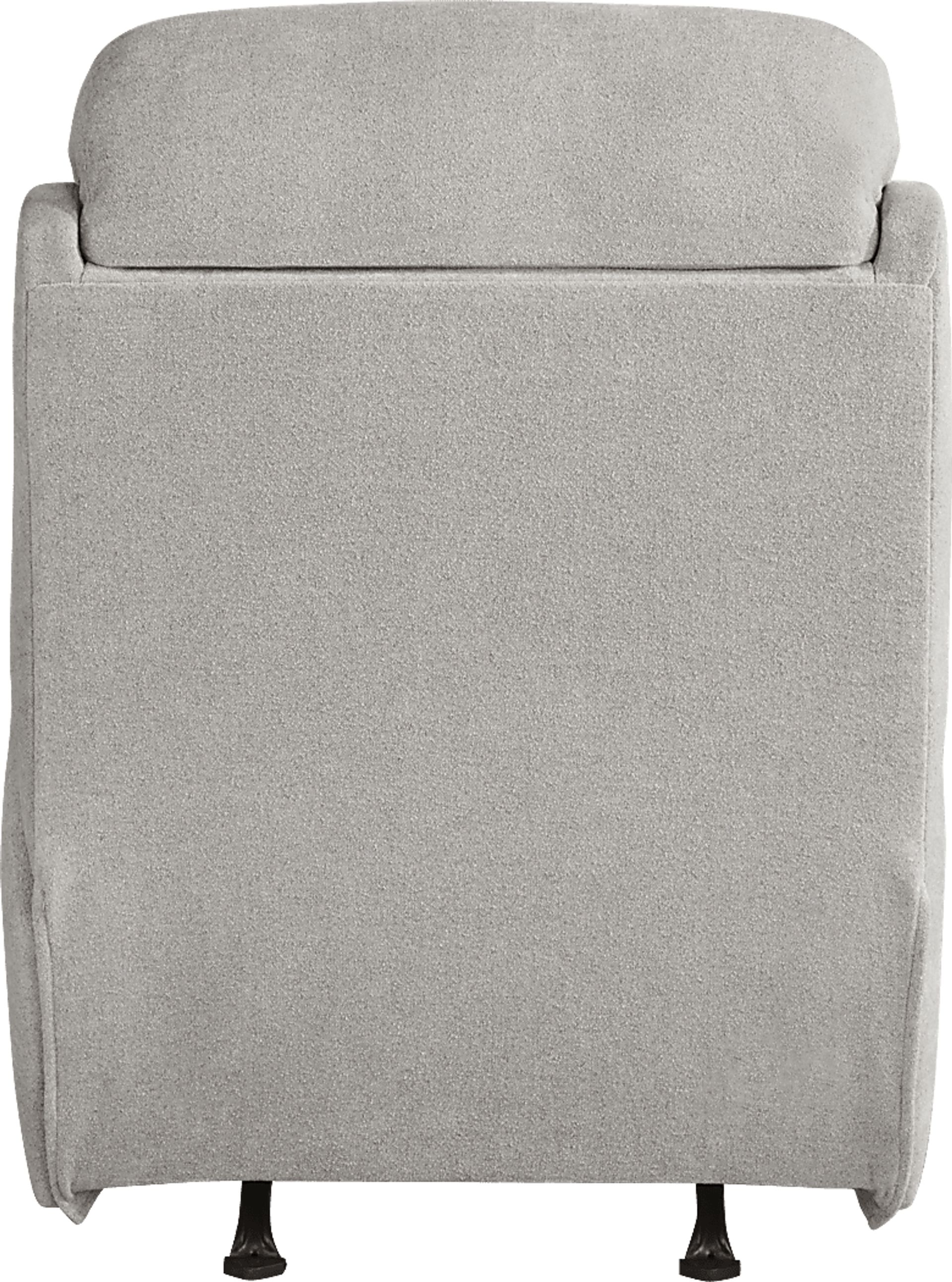 Cason Lane Light Gray Dual Power Recliner - Image 6