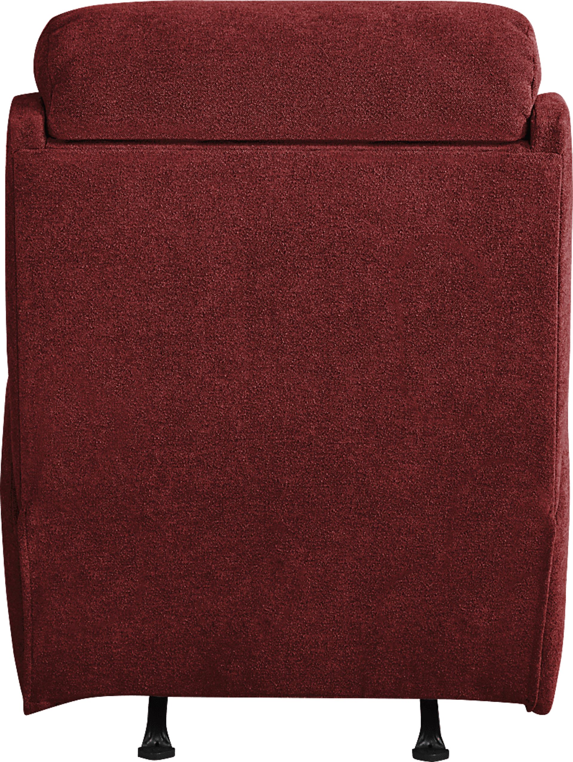 Cason Lane Red Dual Power Recliner - Image 6