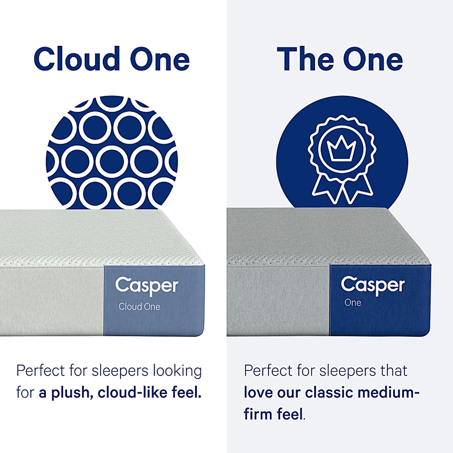 Casper Cloud One Queen Mattress with Head Up Only Base - Image 9